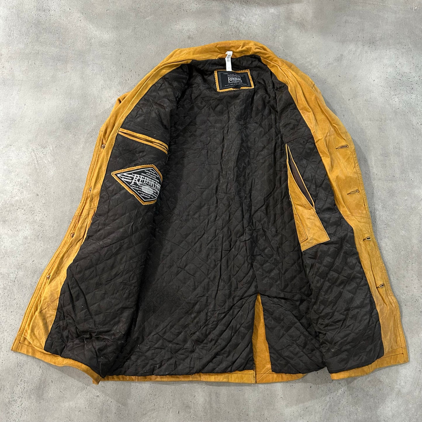 Vintage 70s-90s France Redskins Mid-Length Leather Jackets