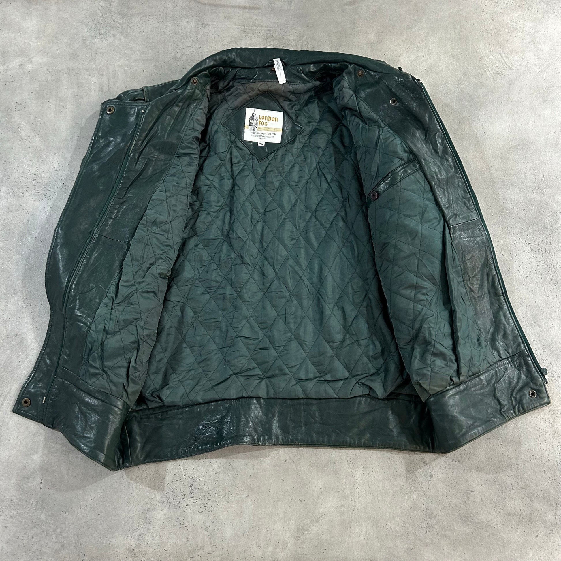 Vintage 70s-90s London Fog Retro Leather Jackets