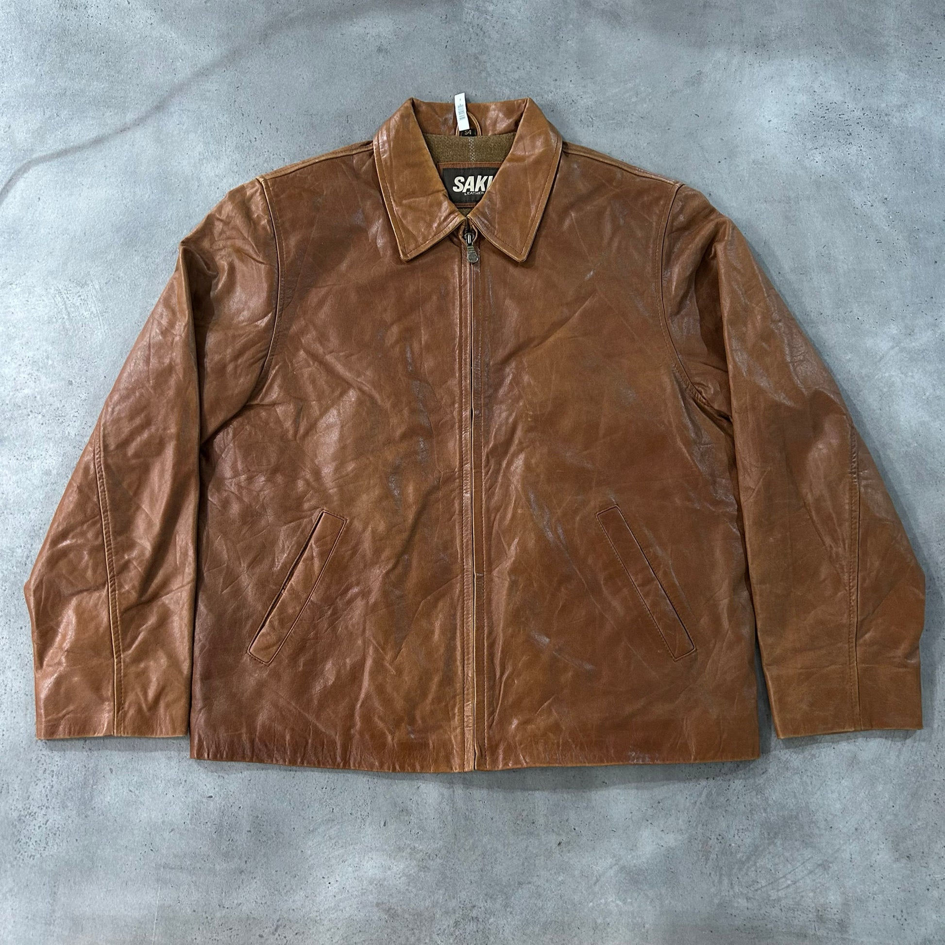 Vintage 70s-90s Sweden Retro Leather Jackets