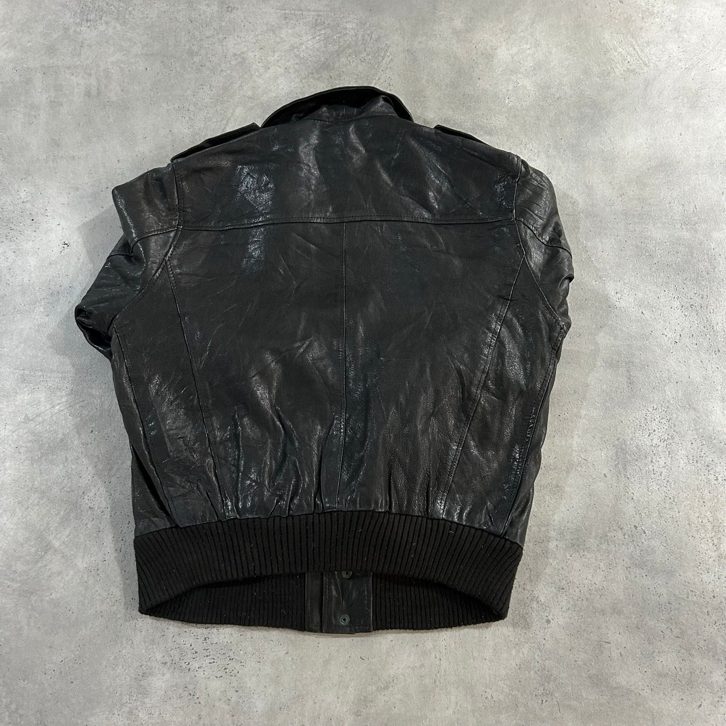 Vintage 70s-90s Italy Retro A-2 Leather Jackets
