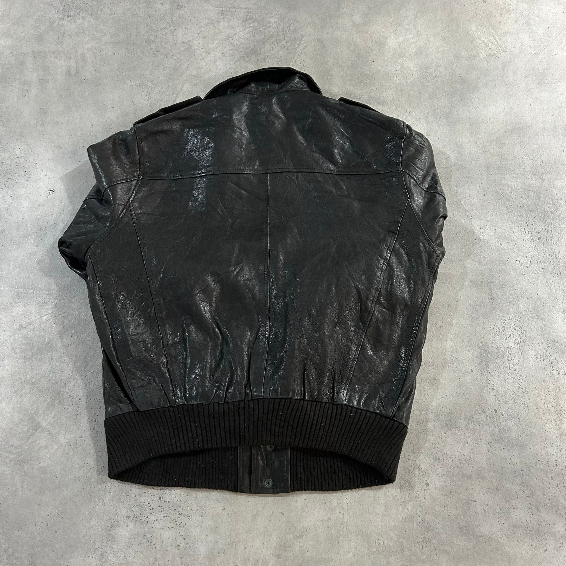 Vintage 70s-90s Italy Retro A-2 Leather Jackets