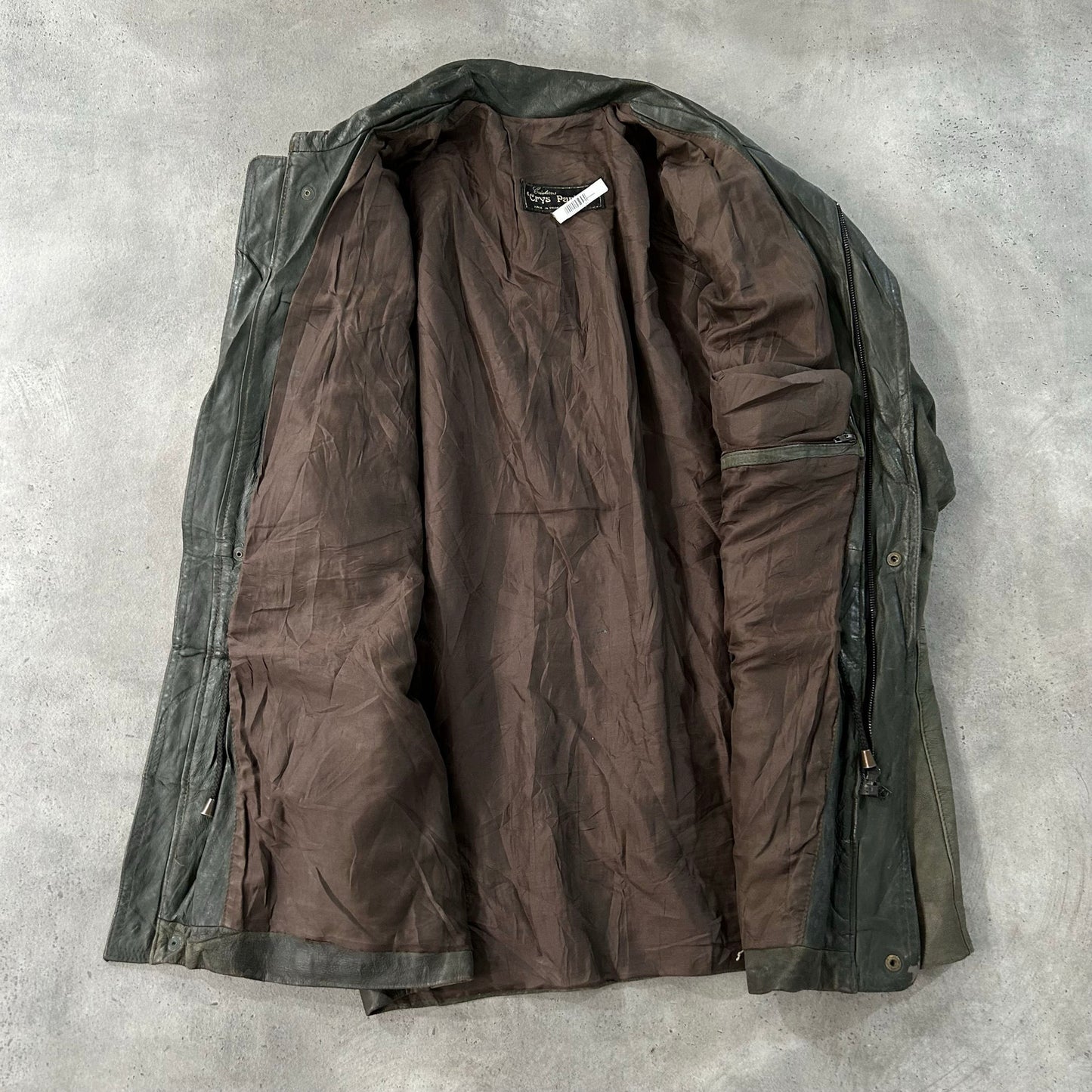 Vintage 70s-90s France Mid-Length Leather Jackets