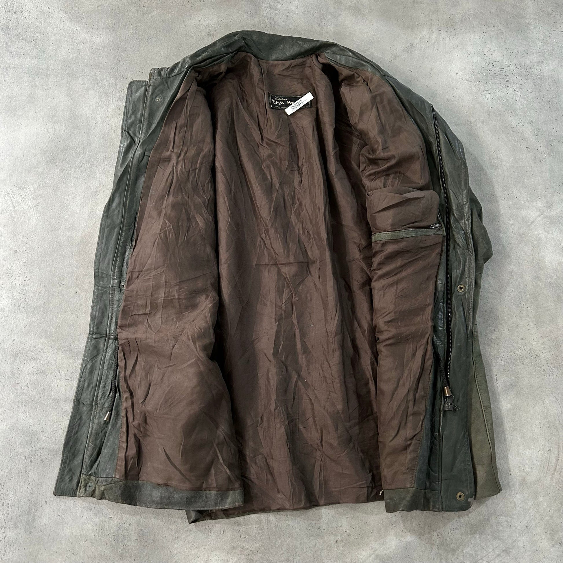 Vintage 70s-90s France Mid-Length Leather Jackets