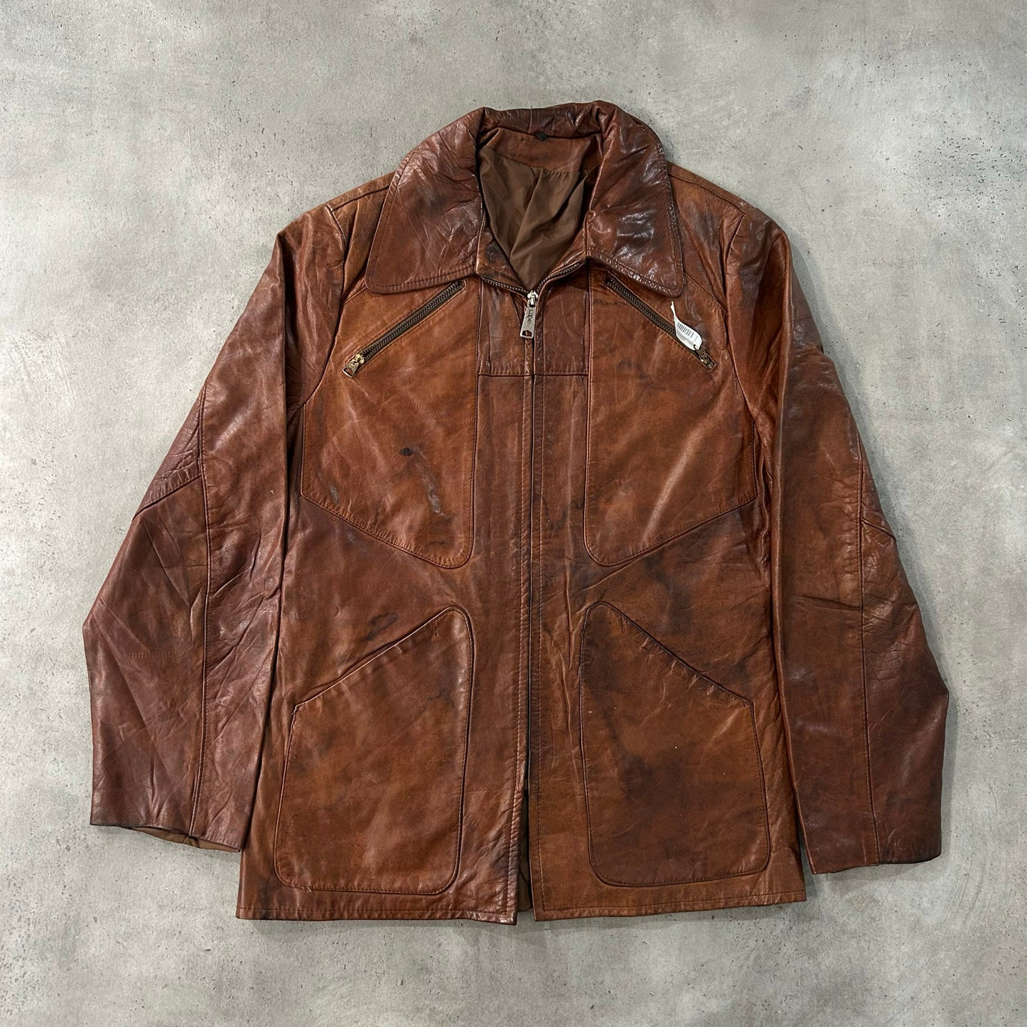 Vintage 70s-90s Mid-Length Leather Jackets