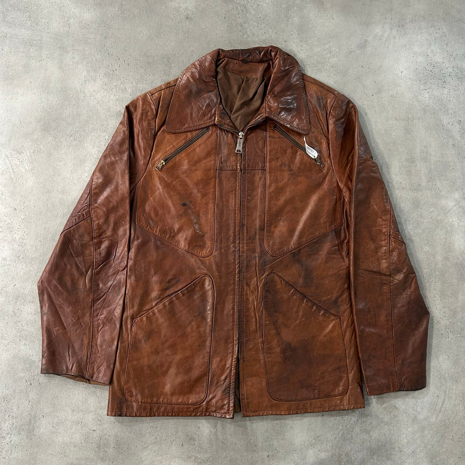 Vintage 70s-90s Mid-Length Leather Jackets