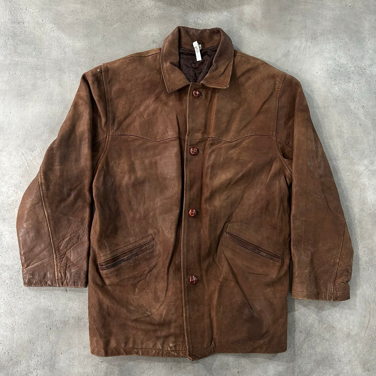 Vintage Mid-Length Leather Jackets