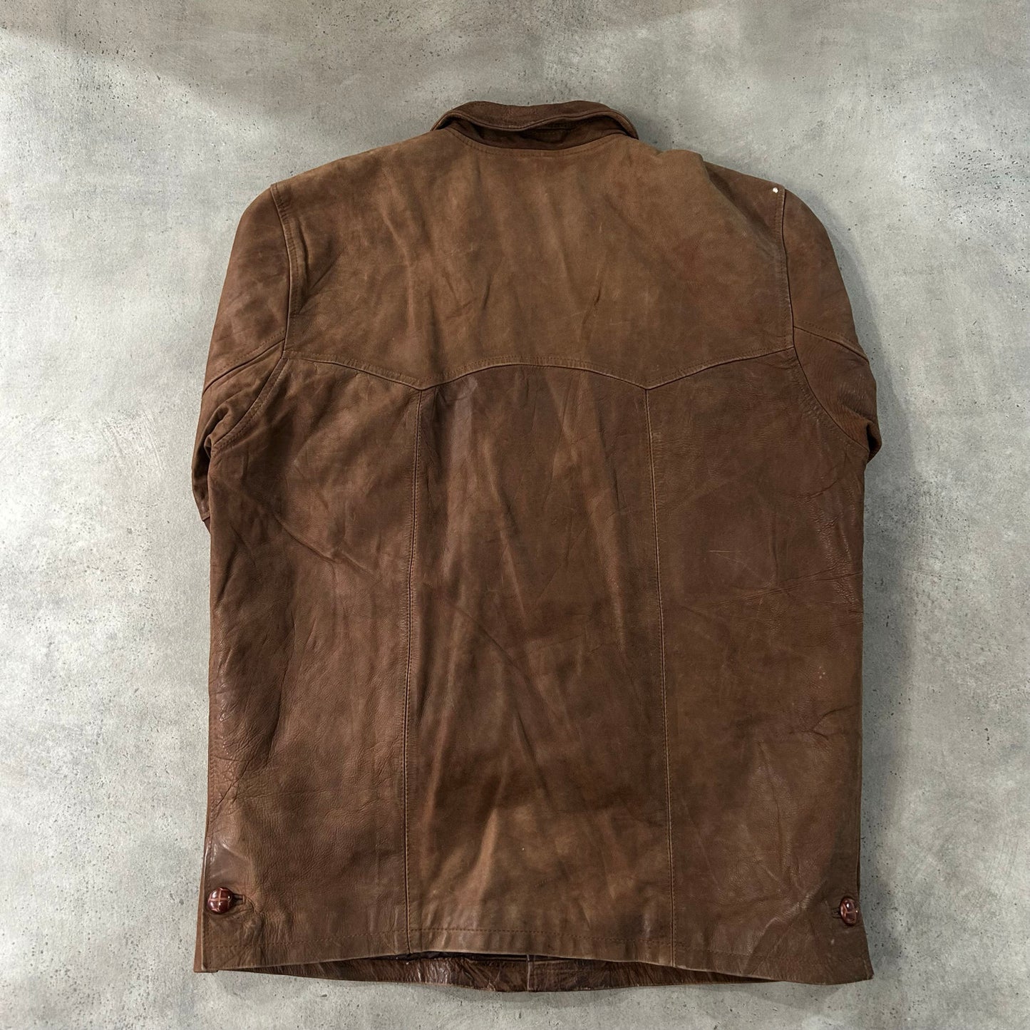 Vintage Mid-Length Leather Jackets