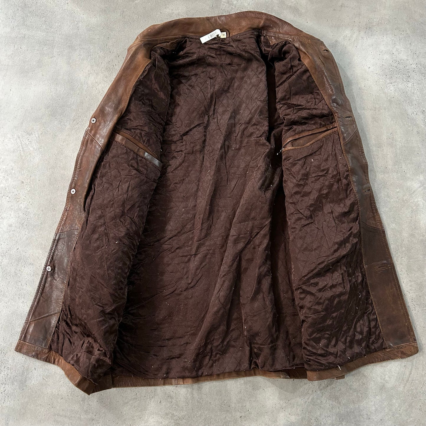 Vintage Mid-Length Leather Jackets