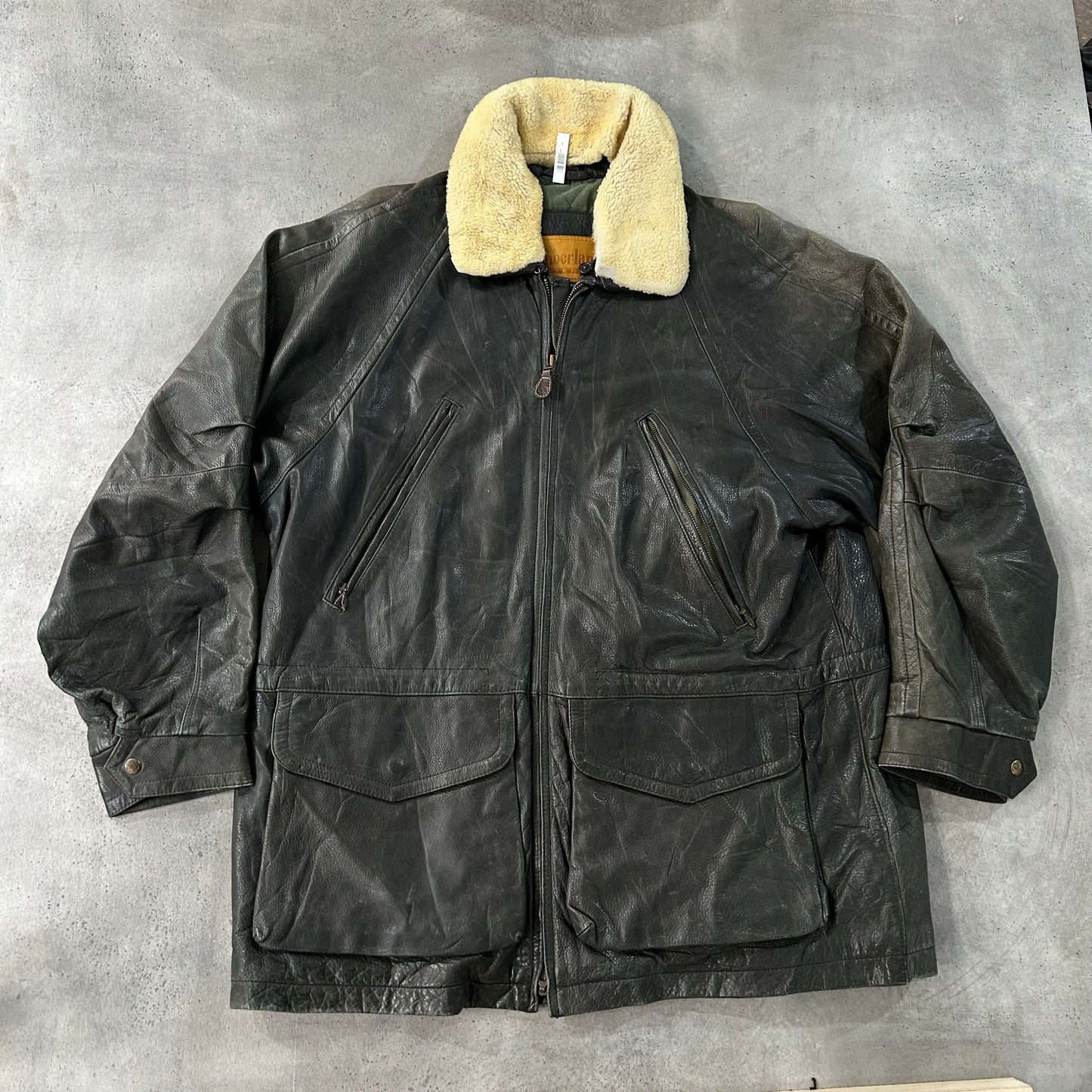 Vintage 70s-90s Timberland Workwear Mid-Length Leather Jackets