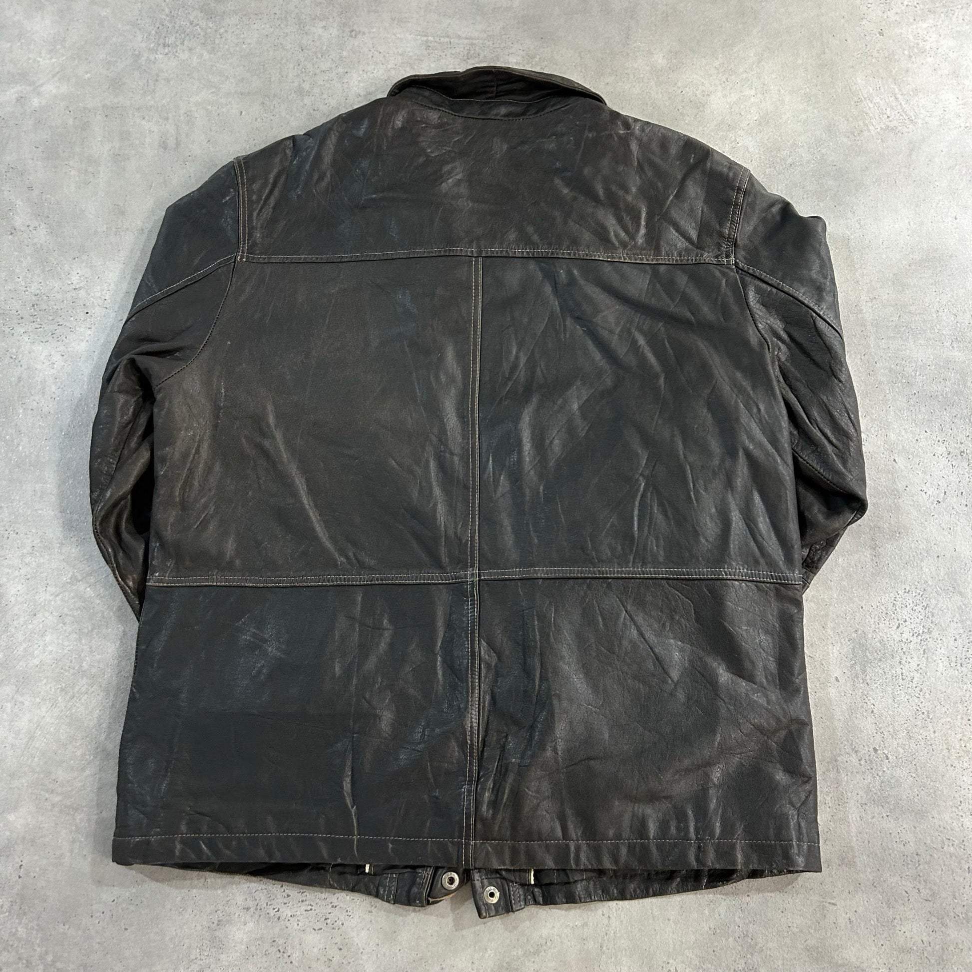 Vintage Mid-Length Leather Jackets