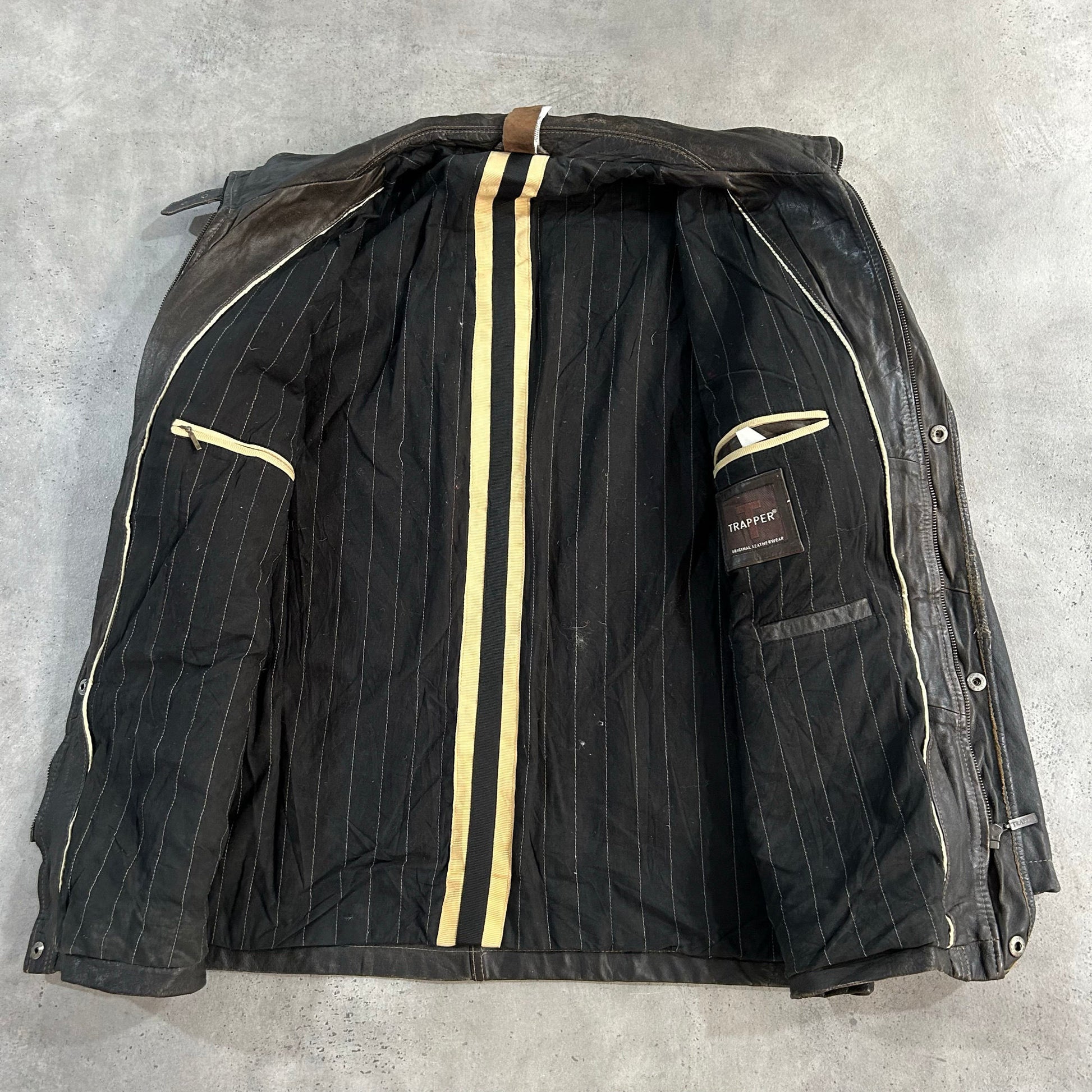 Vintage Mid-Length Leather Jackets