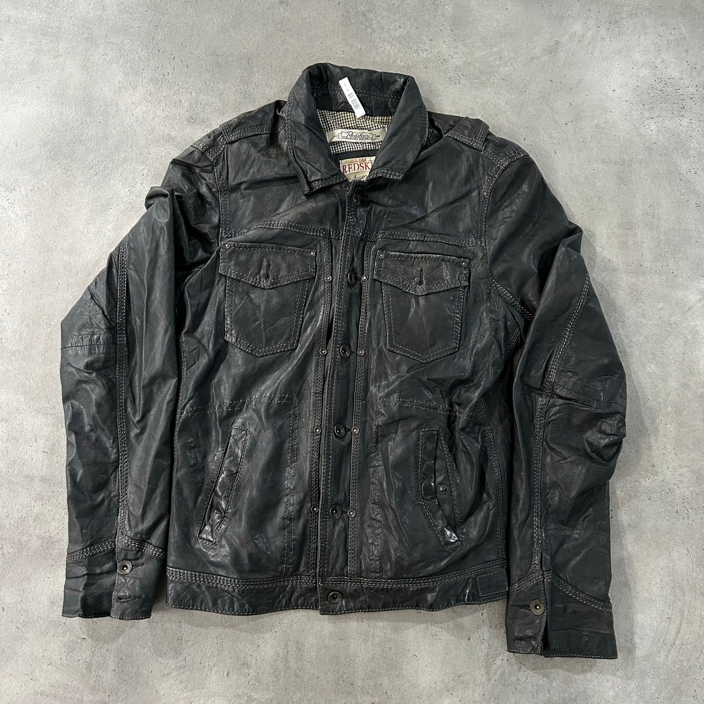 Vintage Redskins Retro Leather Jackets