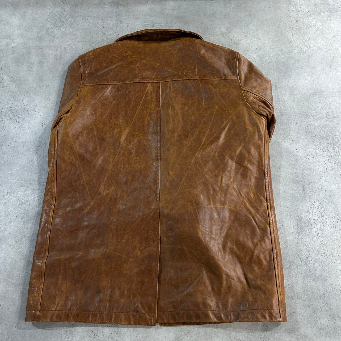 Vintage 70s-90s Gap Retro Mid-Length Leather Jackets