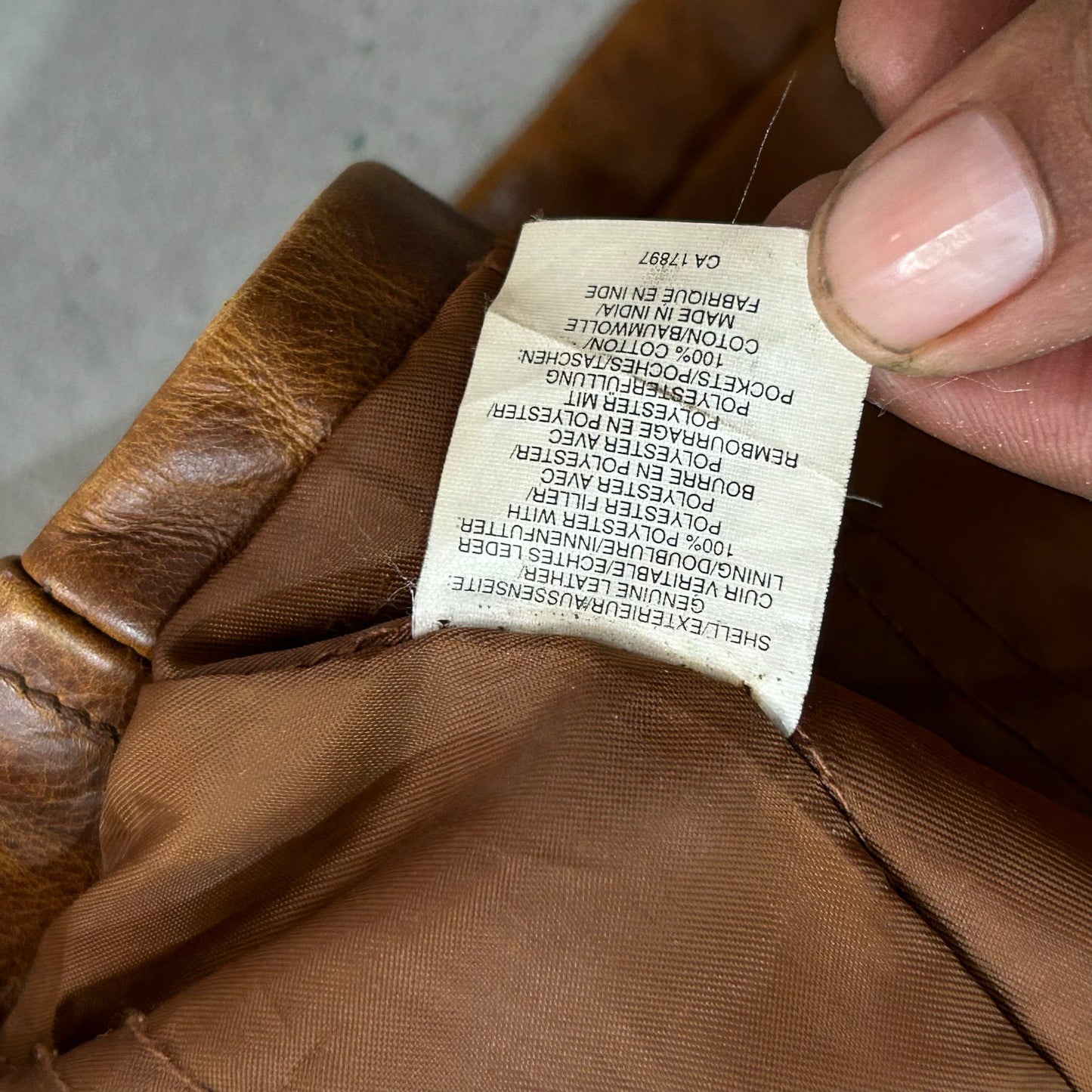 Vintage 70s-90s Gap Retro Mid-Length Leather Jackets