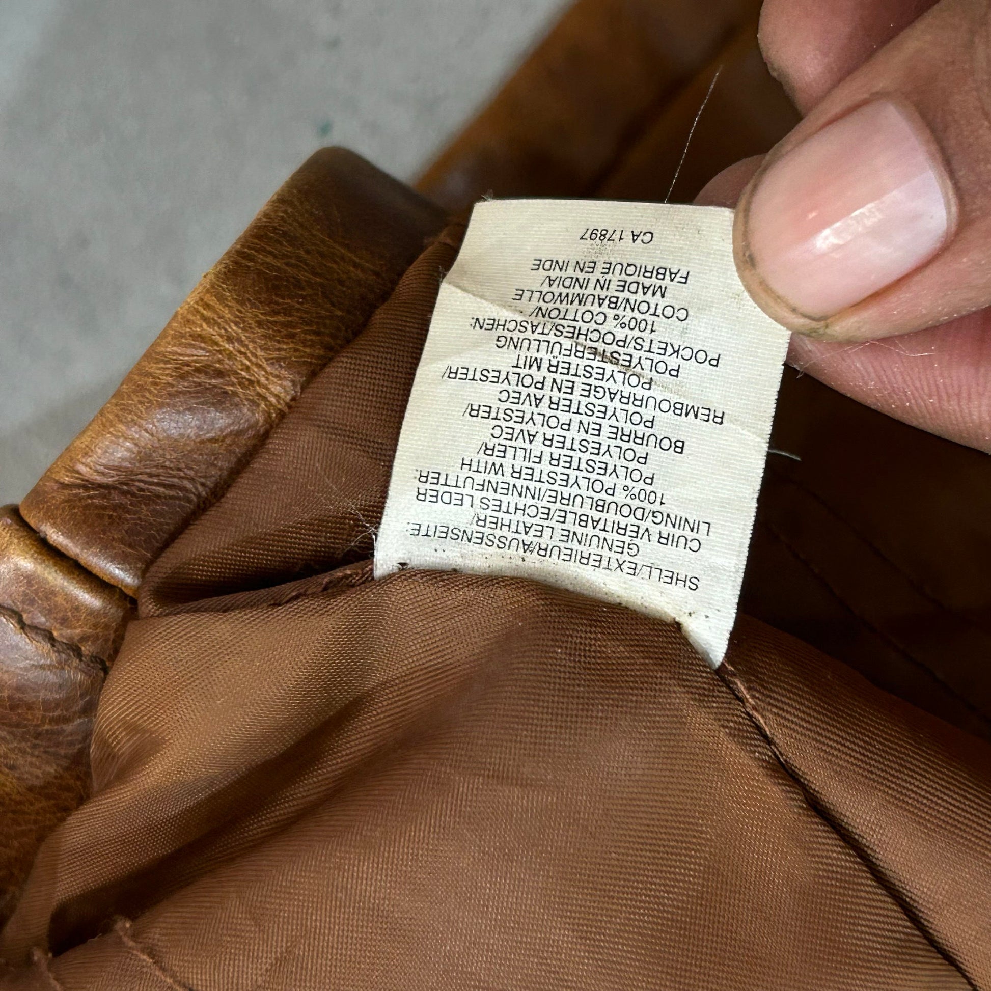 Vintage 70s-90s Gap Retro Mid-Length Leather Jackets