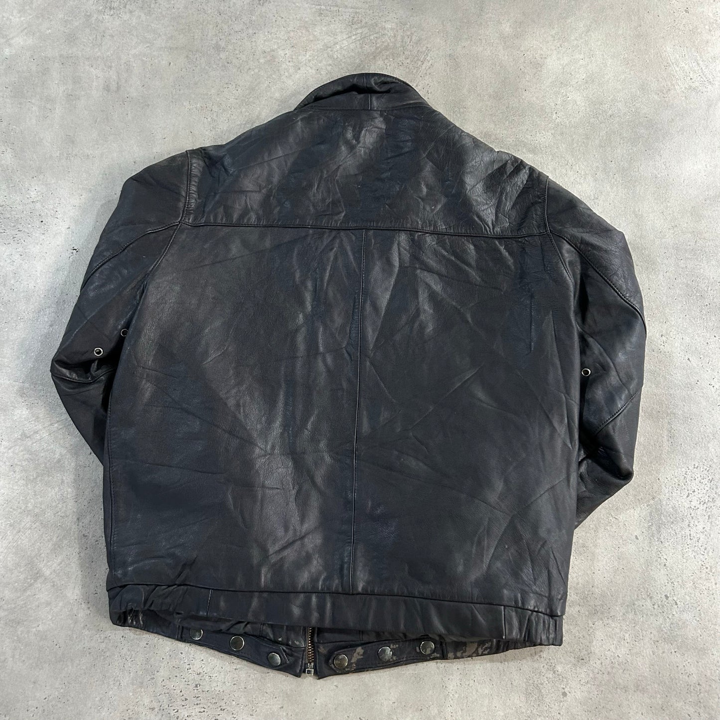 Vintage 70s-90s South Korea Military Flight Leather Jackets