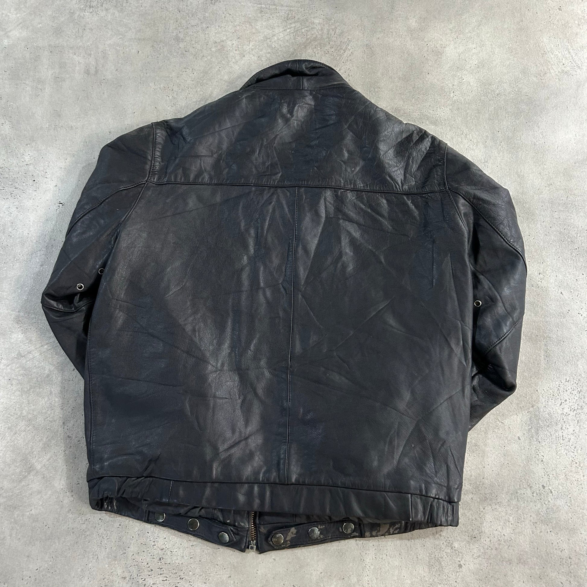 Vintage 70s-90s South Korea Military Flight Leather Jackets