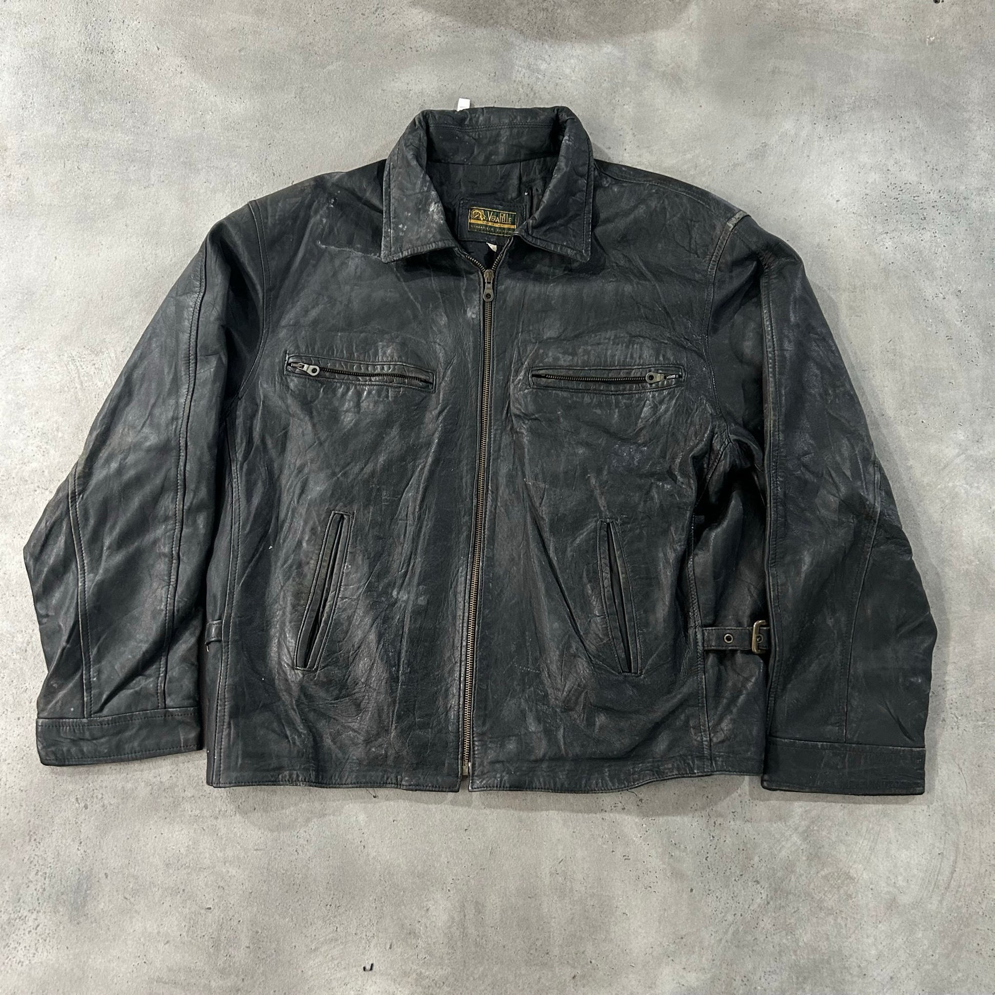Vintage 70s-90s Italy Leather Jackets