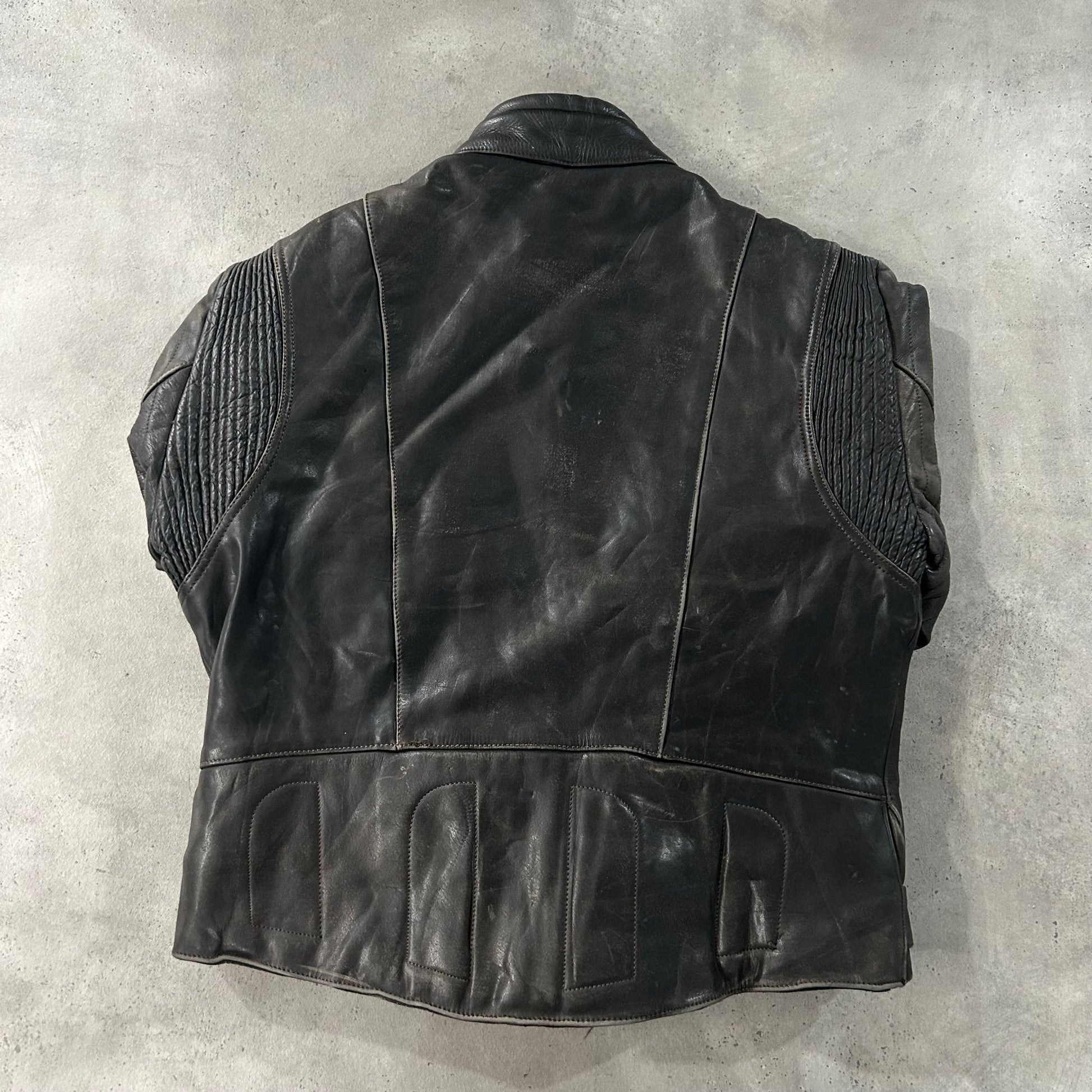 Vintage 70s-90s Germany Double Rider Leather Jackets