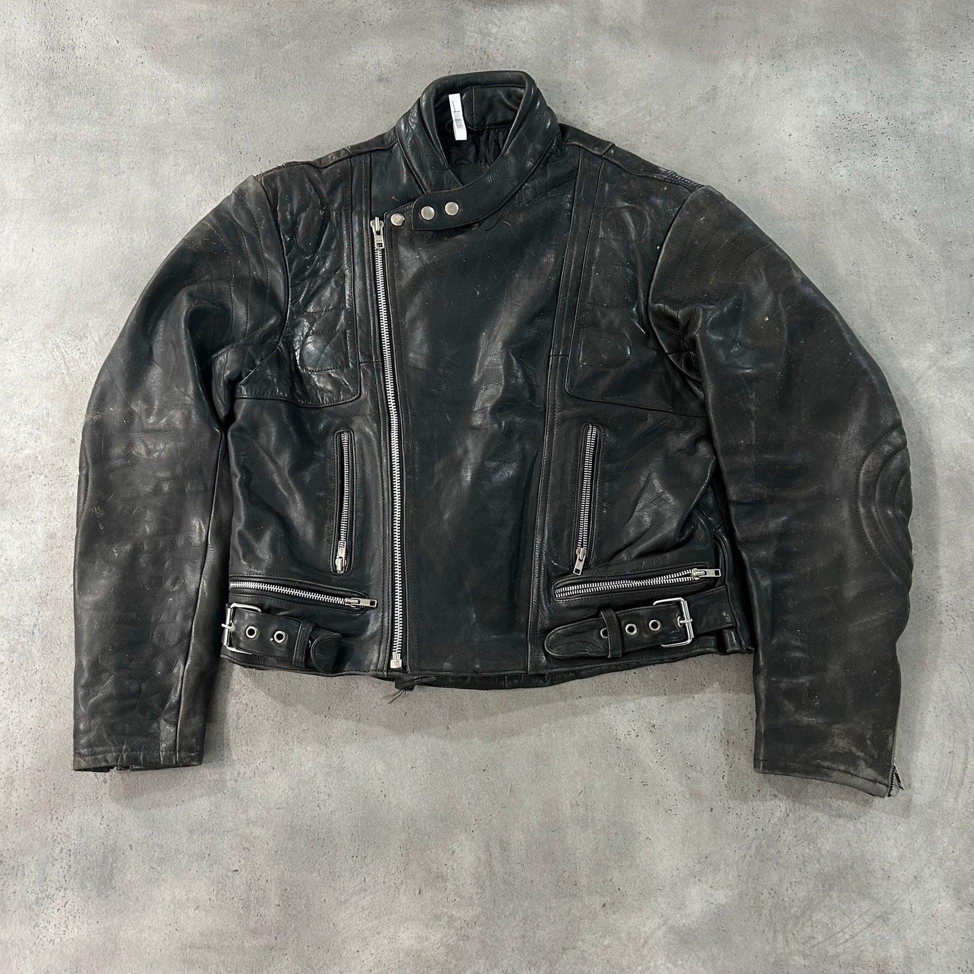Vintage 70s-90s Germany Double Rider Leather Jackets