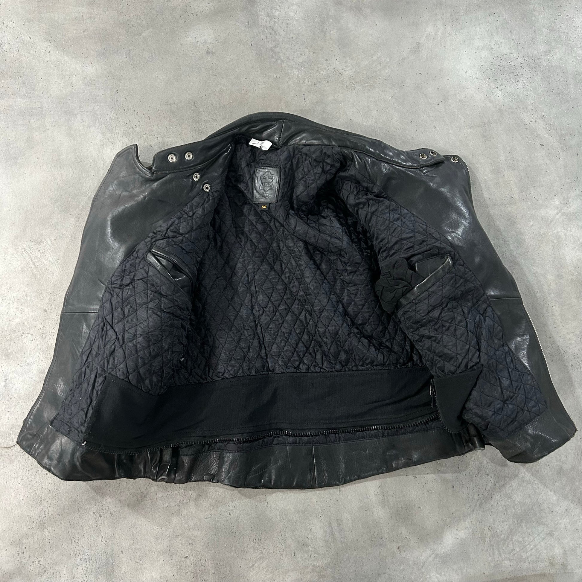 Vintage 70s-90s Germany Double Rider Leather Jackets