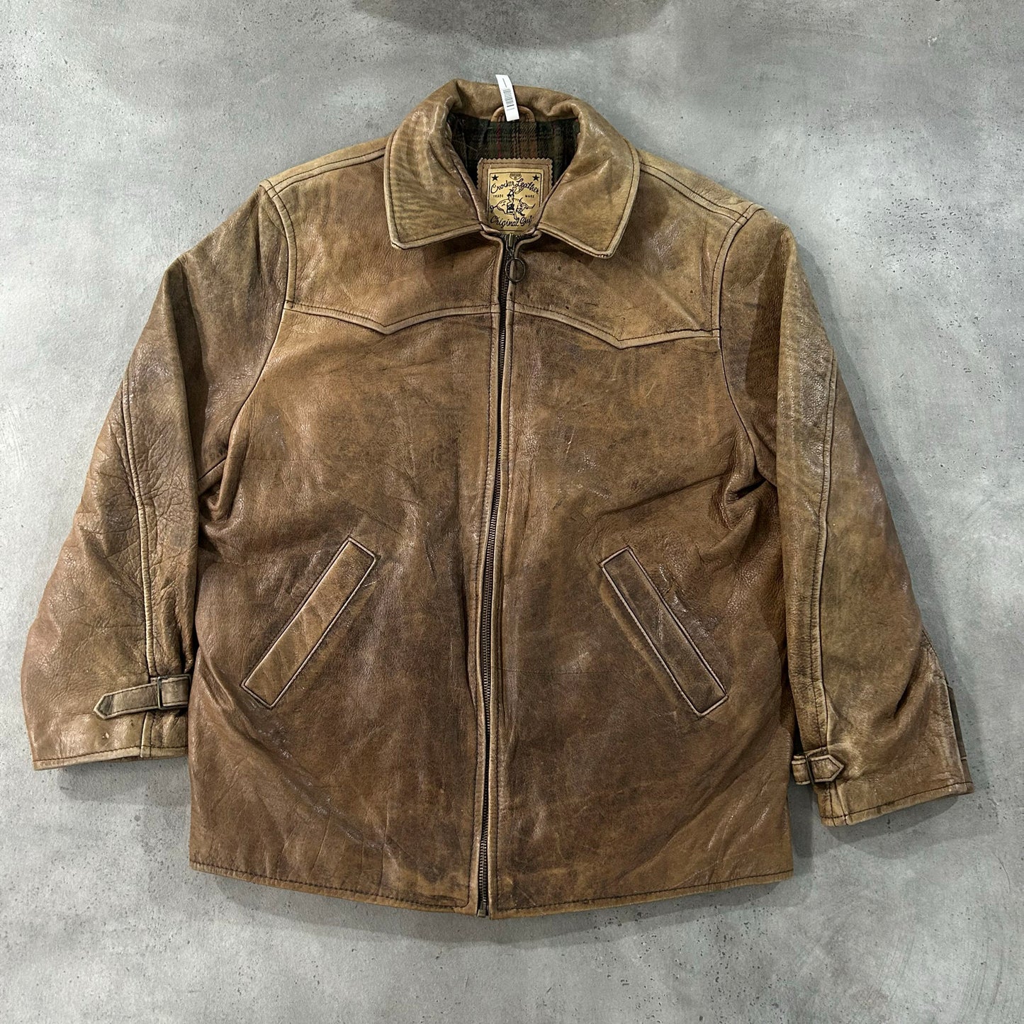 Vintage South Korea Retro Leather Jackets