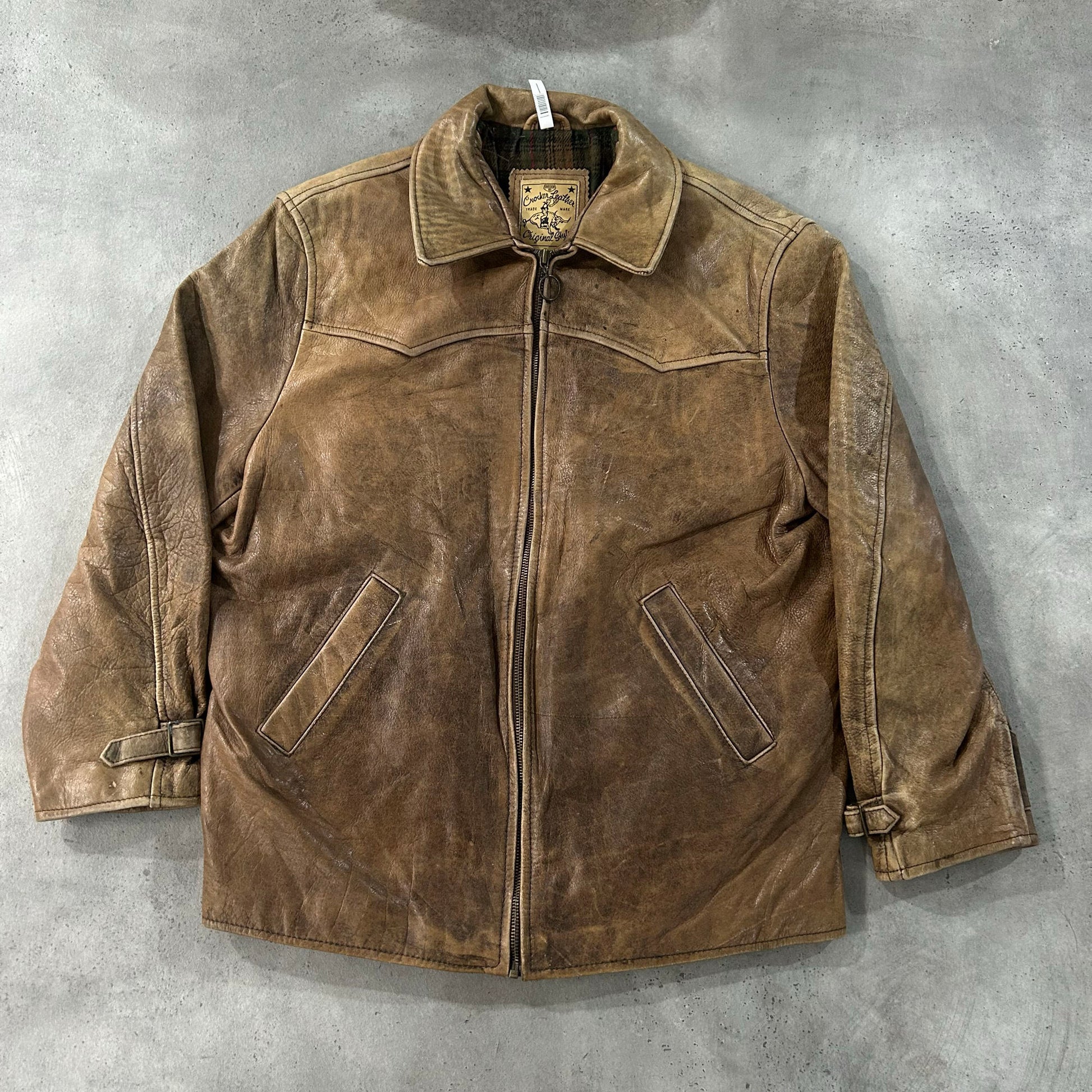 Vintage South Korea Retro Leather Jackets