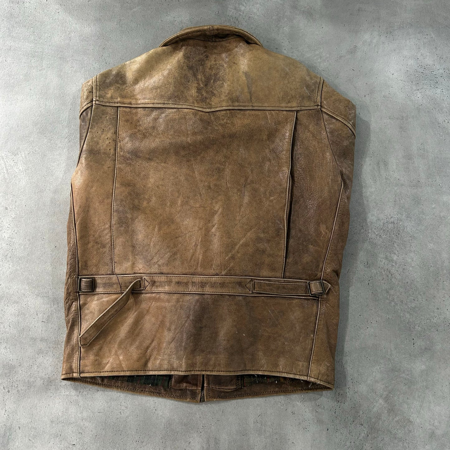 Vintage South Korea Retro Leather Jackets