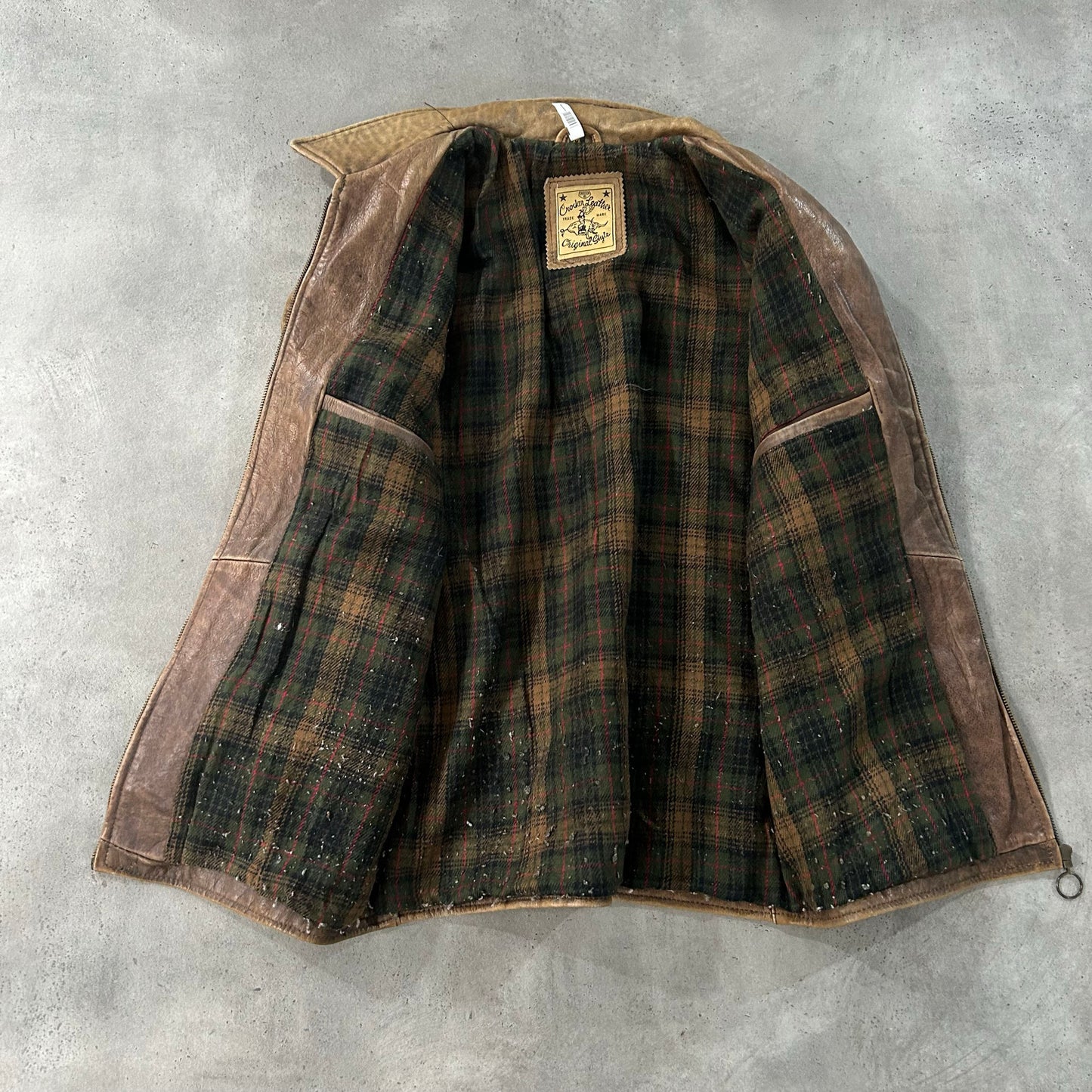 Vintage South Korea Retro Leather Jackets