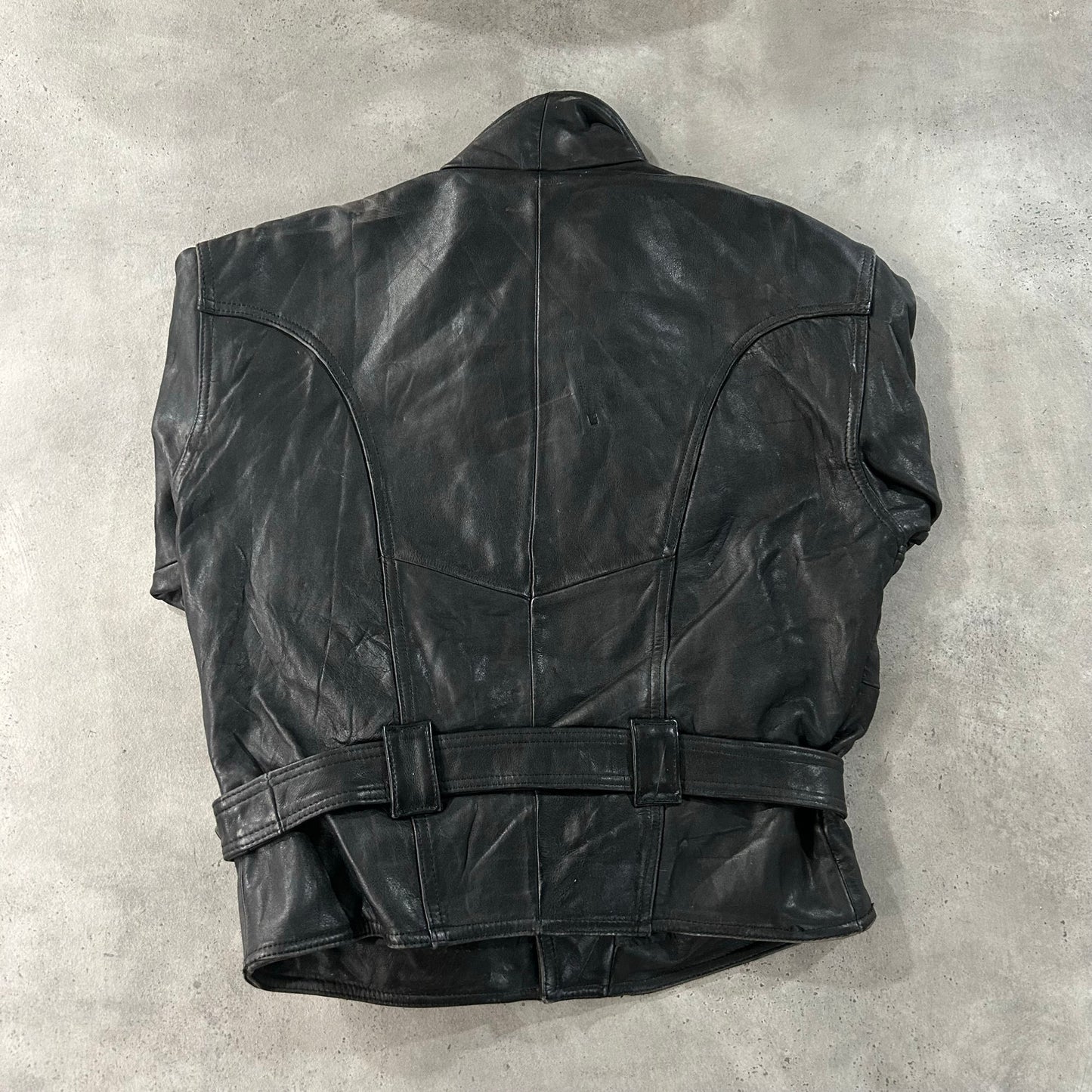 Vintage 70s-90s Retro Double Rider Leather Jackets
