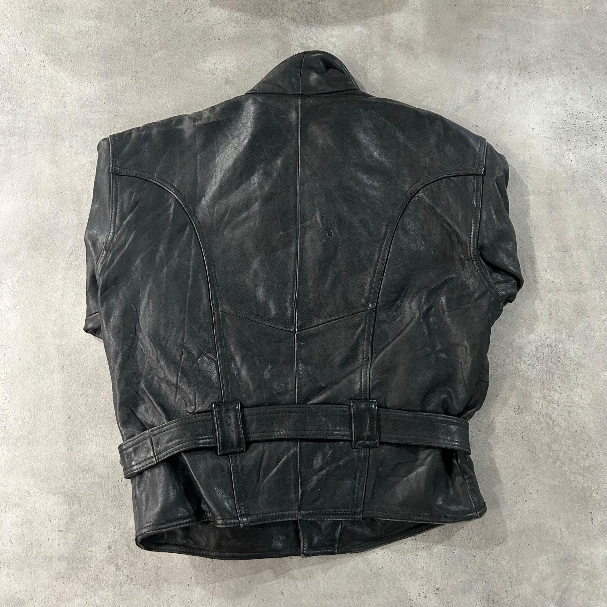 Vintage 70s-90s Retro Double Rider Leather Jackets