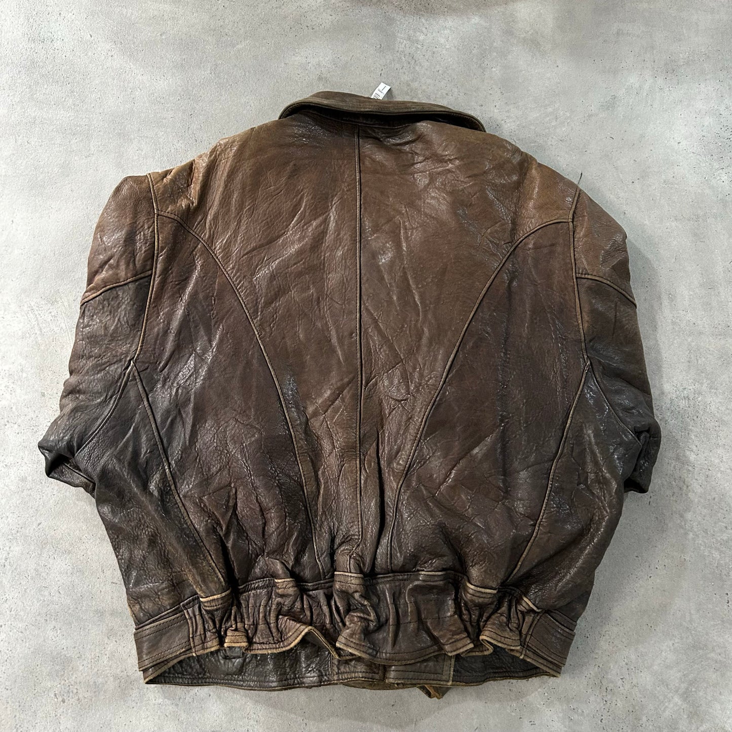 Vintage 70s-90s Netherlands Double Rider Leather Jackets