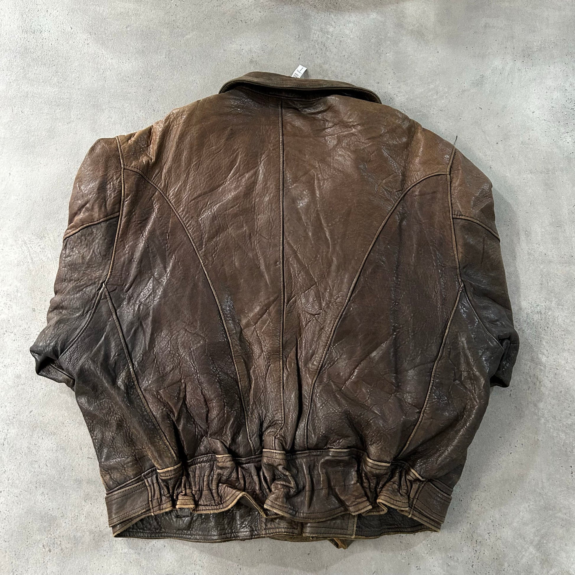 Vintage 70s-90s Netherlands Double Rider Leather Jackets