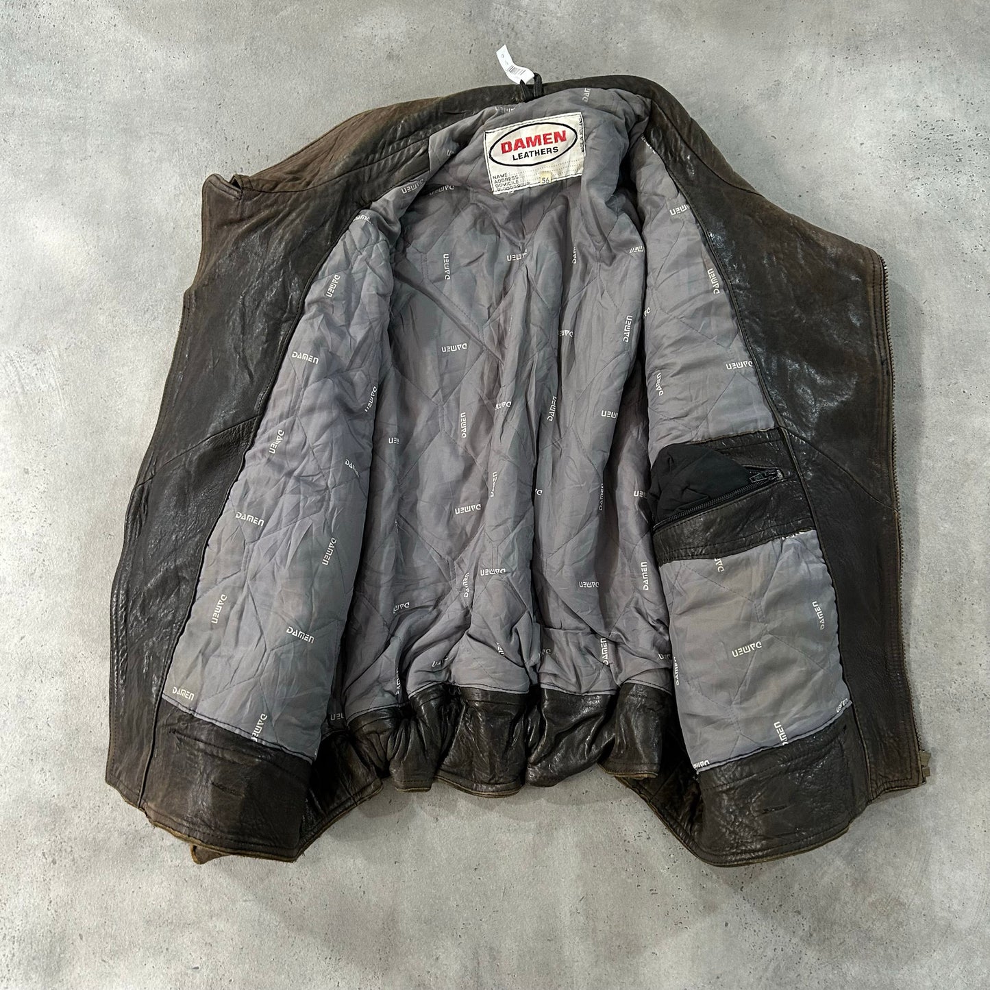Vintage 70s-90s Netherlands Double Rider Leather Jackets
