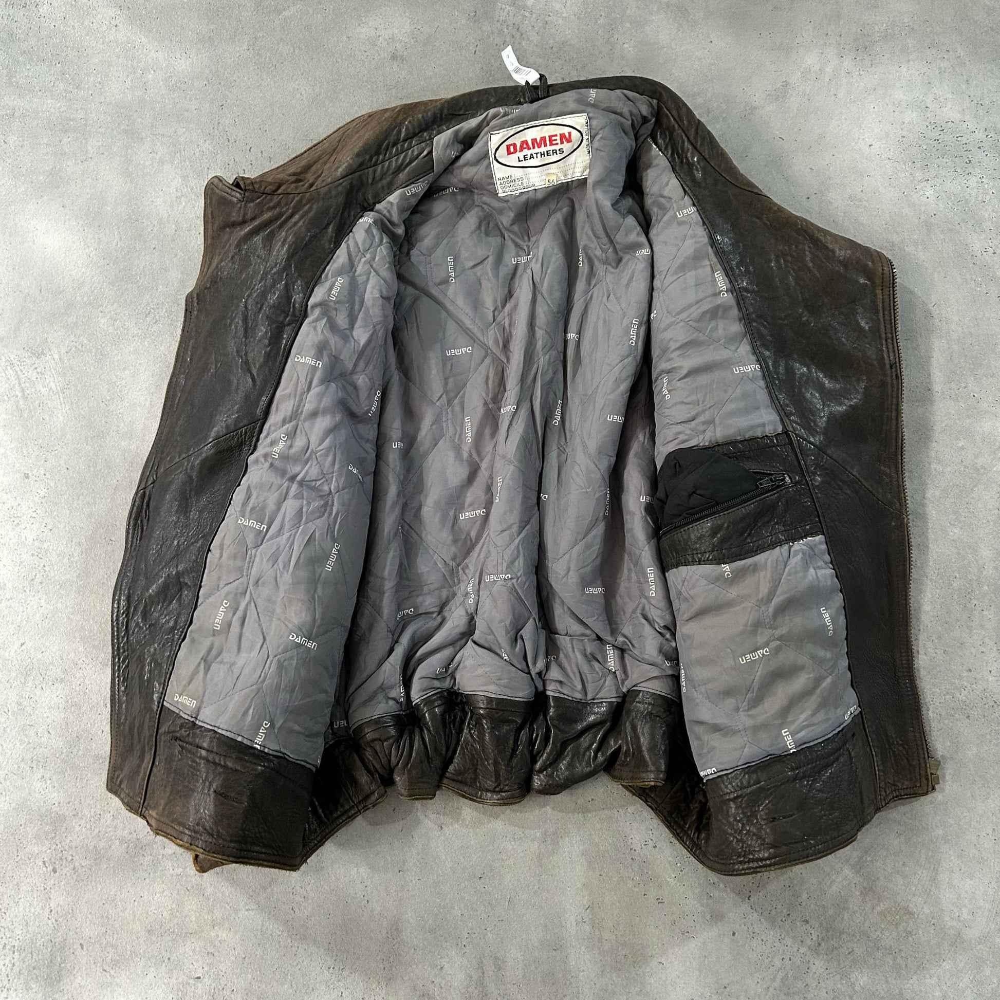 Vintage 70s-90s Netherlands Double Rider Leather Jackets