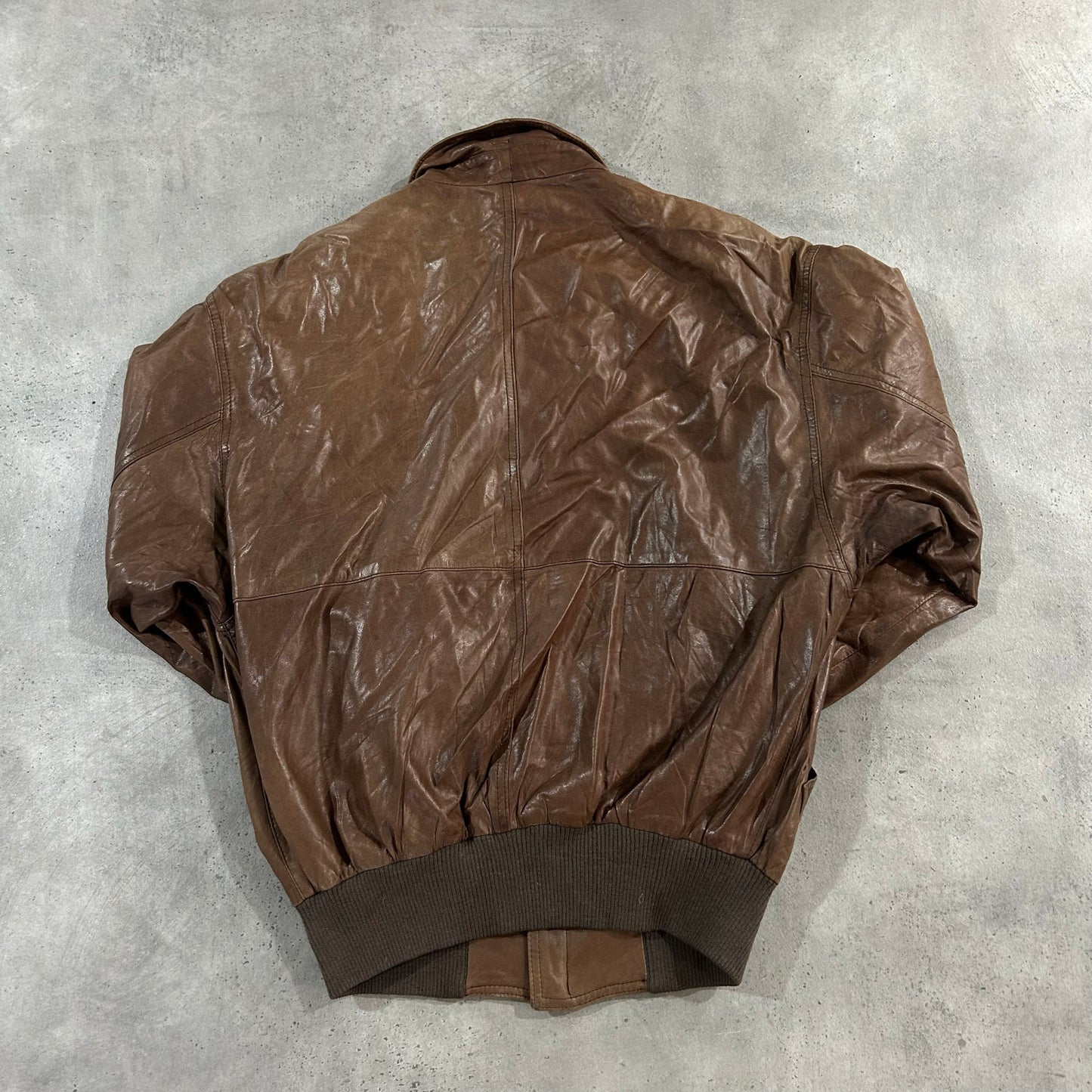 Vintage 70s-90s Italy Retro Flight Leather Jackets