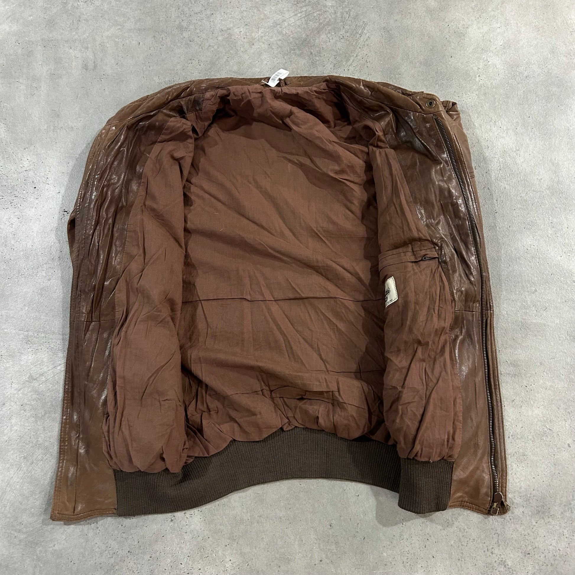 Vintage 70s-90s Italy Retro Flight Leather Jackets