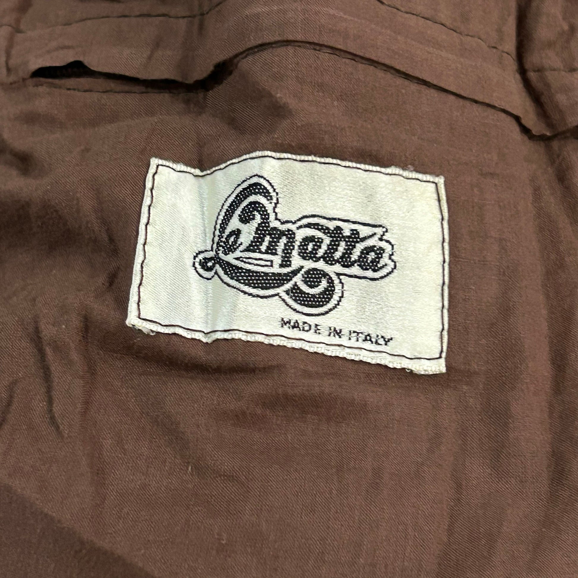 Vintage 70s-90s Italy Retro Flight Leather Jackets