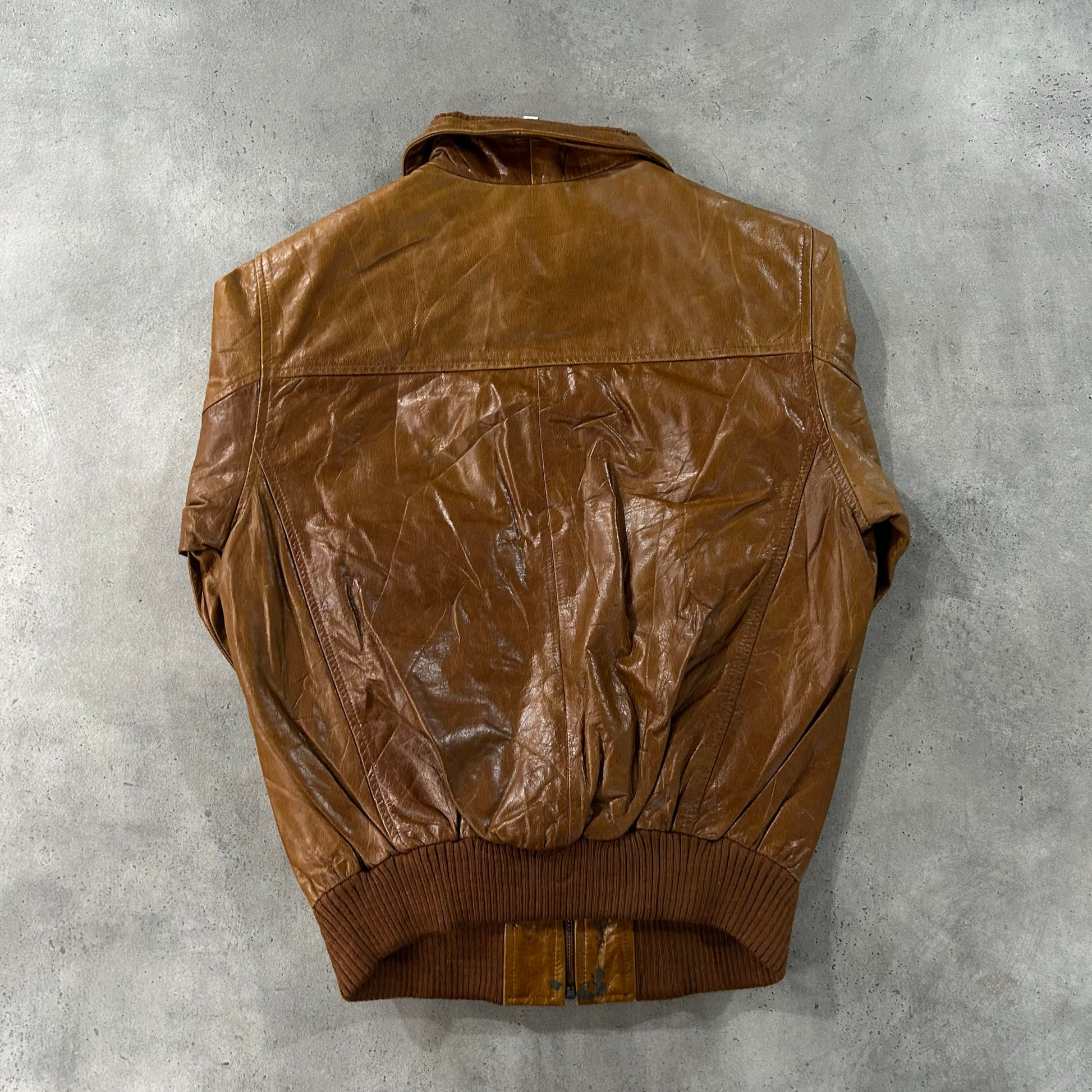 Vintage Oakwood Retro Flight Leather Jackets