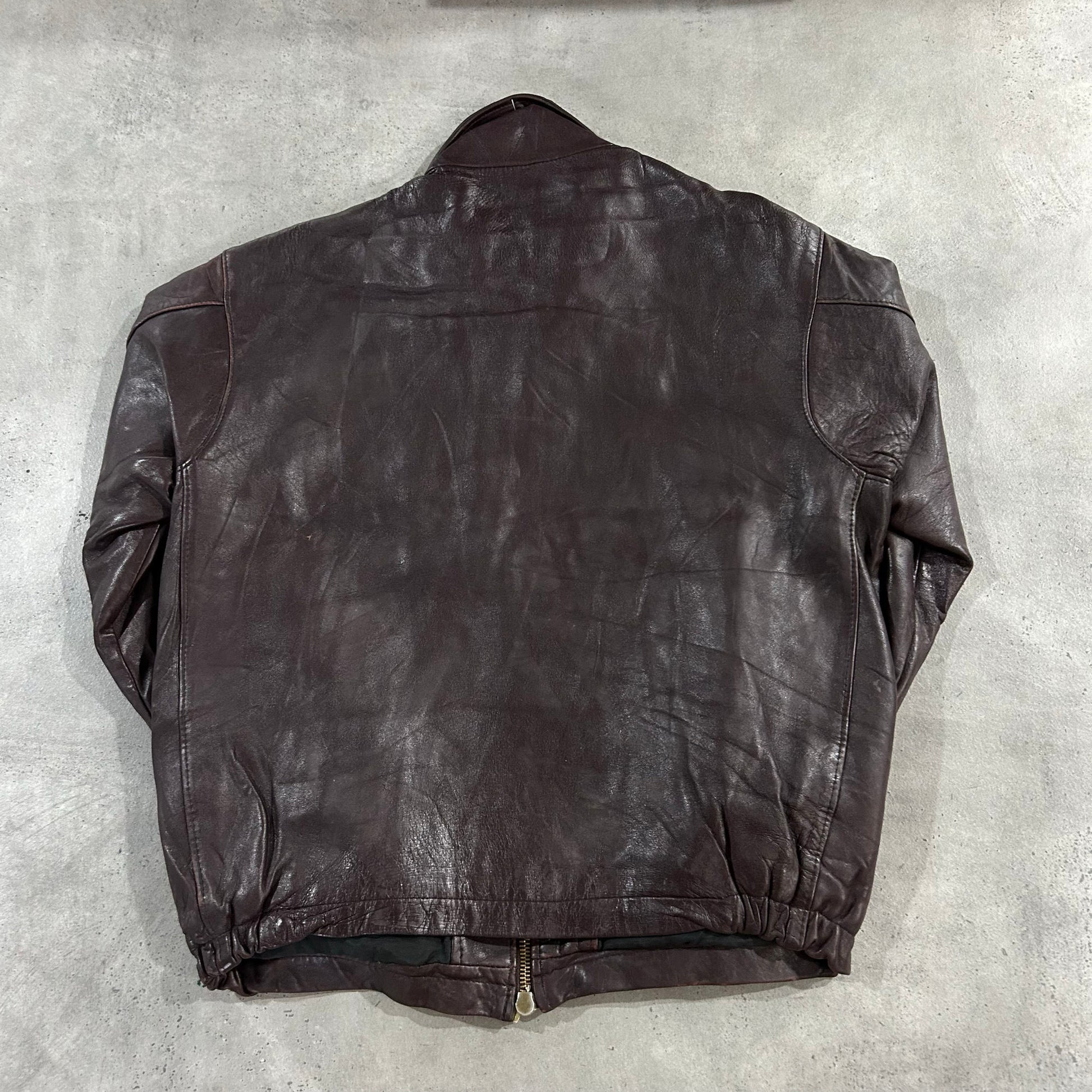 Vintage 70s-90s Chevignon Retro Flight Leather Jackets