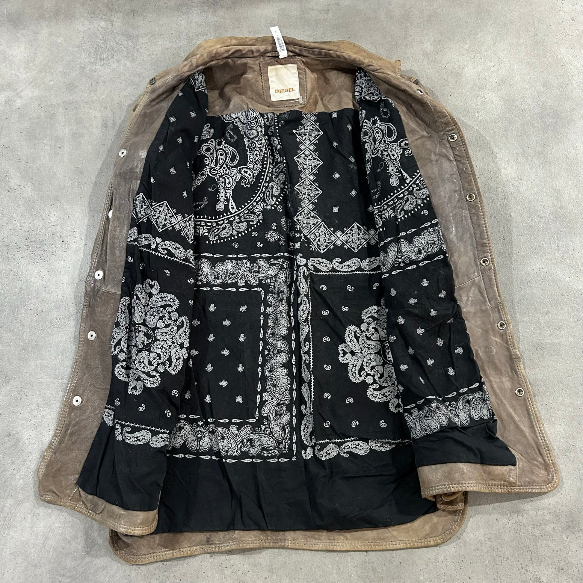Vintage Turkey Diesel Retro Leather Jackets