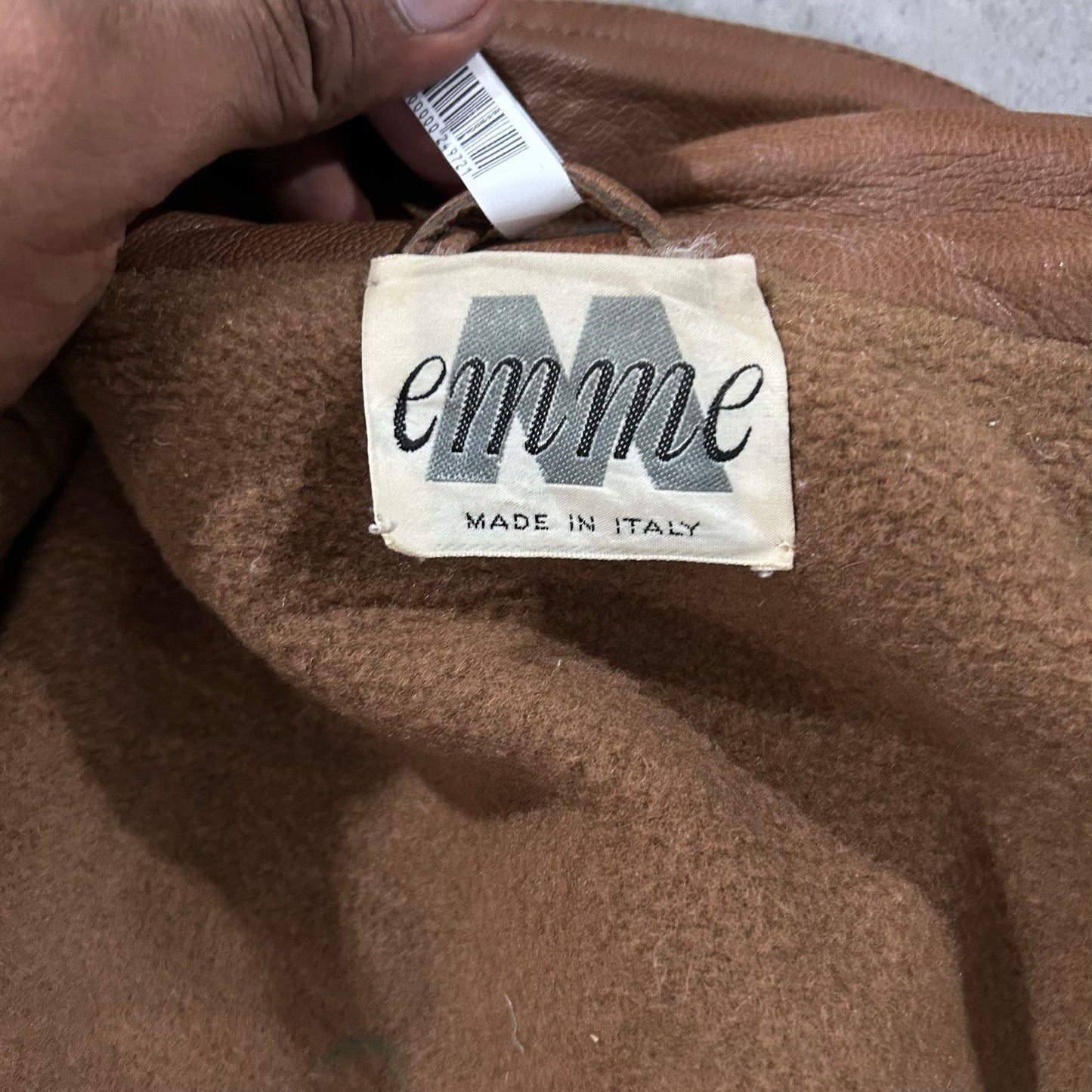 Vintage Italy Retro Mid-Length Leather Jackets