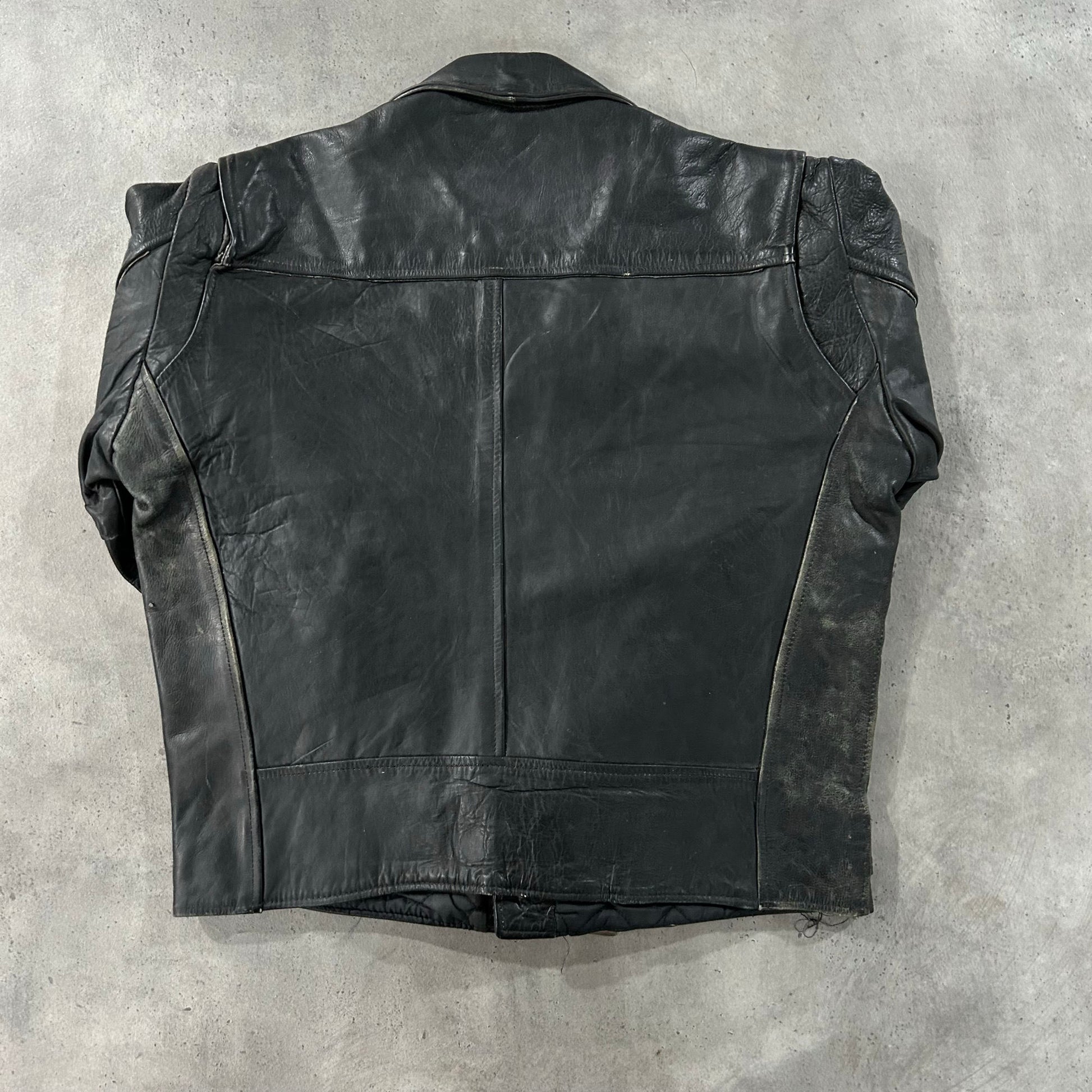 Vintage 70s-90s USA Retro Double Rider Leather Jackets