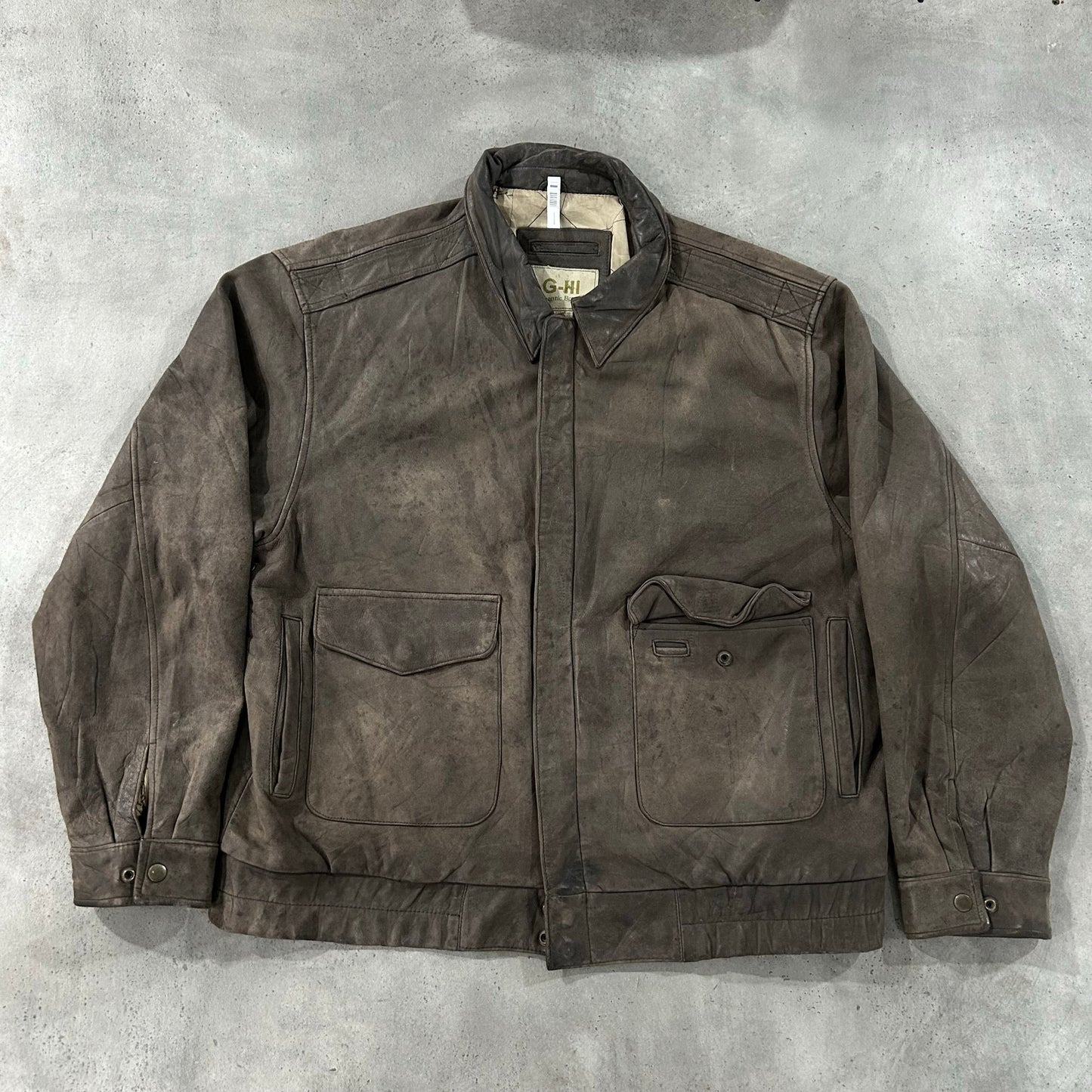 Vintage Military Flight Leather Jackets