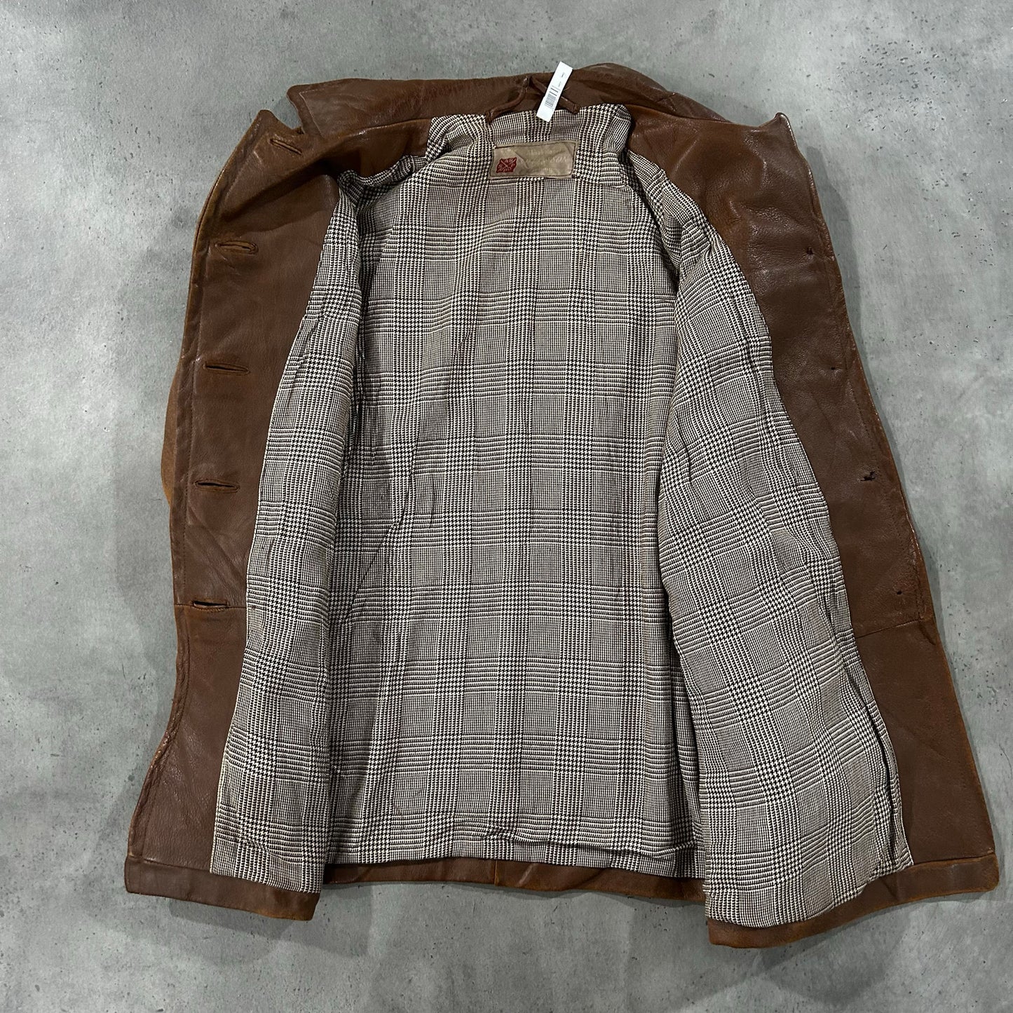 Vintage Antique Sweden Mid-Length Leather Jackets