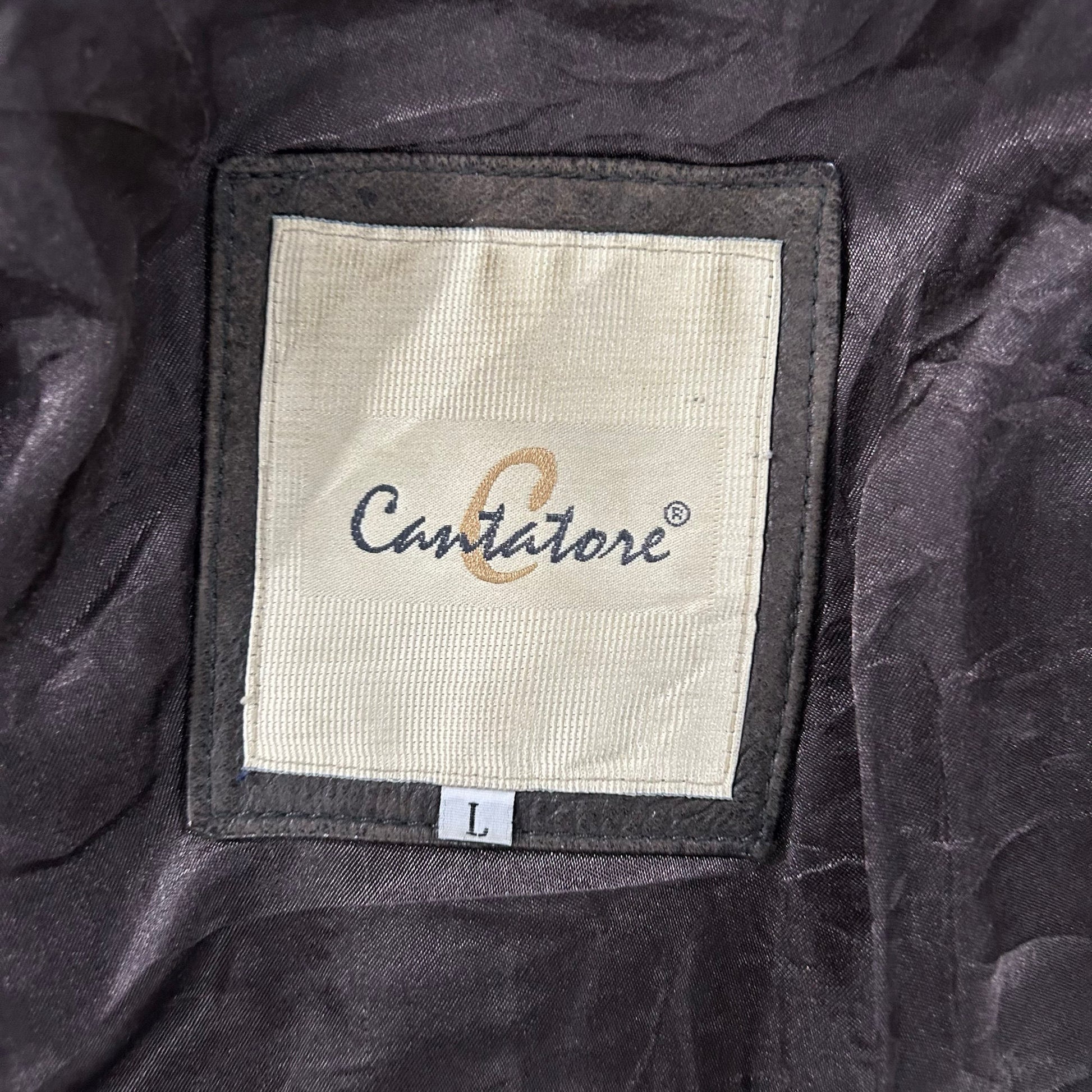 Vintage Retro Mid-Length Leather Jackets