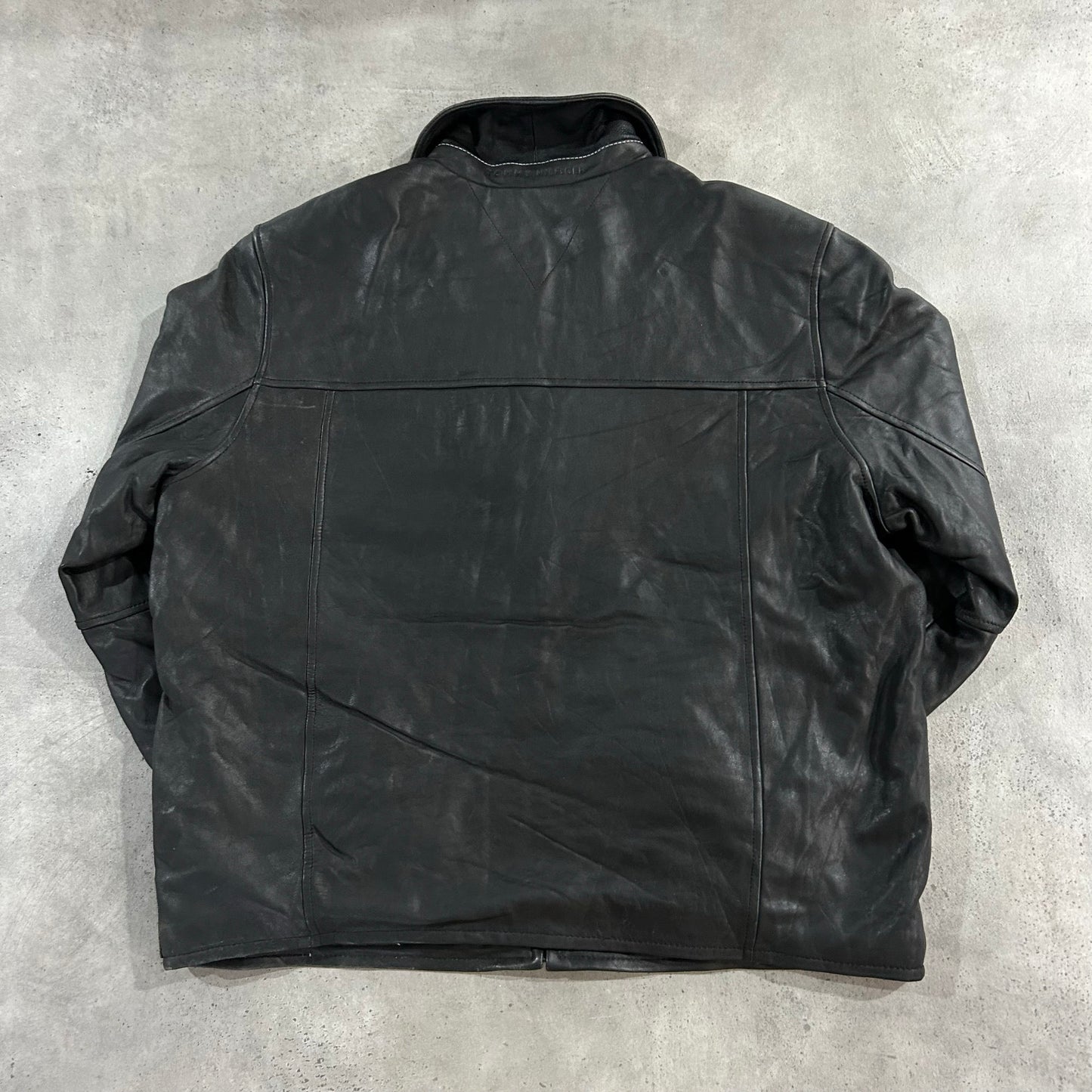 Vintage Tommy Hilfiger Retro Leather Jackets