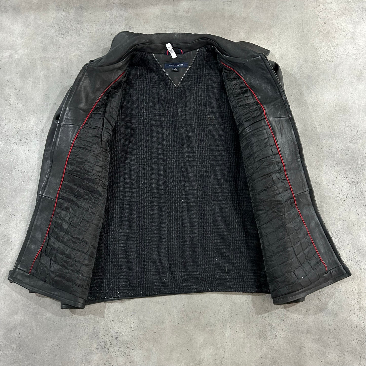 Vintage Tommy Hilfiger Retro Leather Jackets
