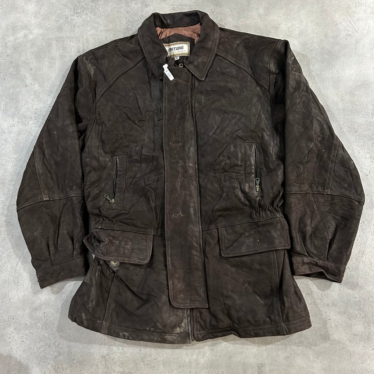 Vintage 70s-90s Retro Mid-Length Leather Jackets