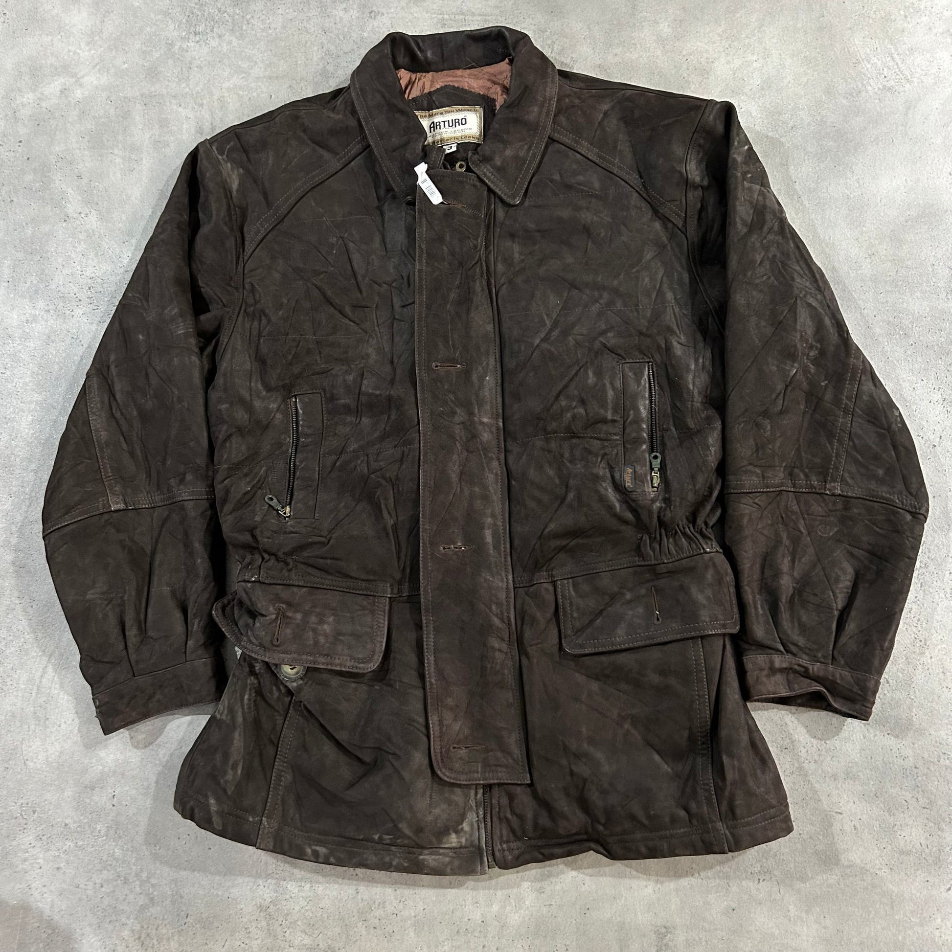 Vintage 70s-90s Retro Mid-Length Leather Jackets